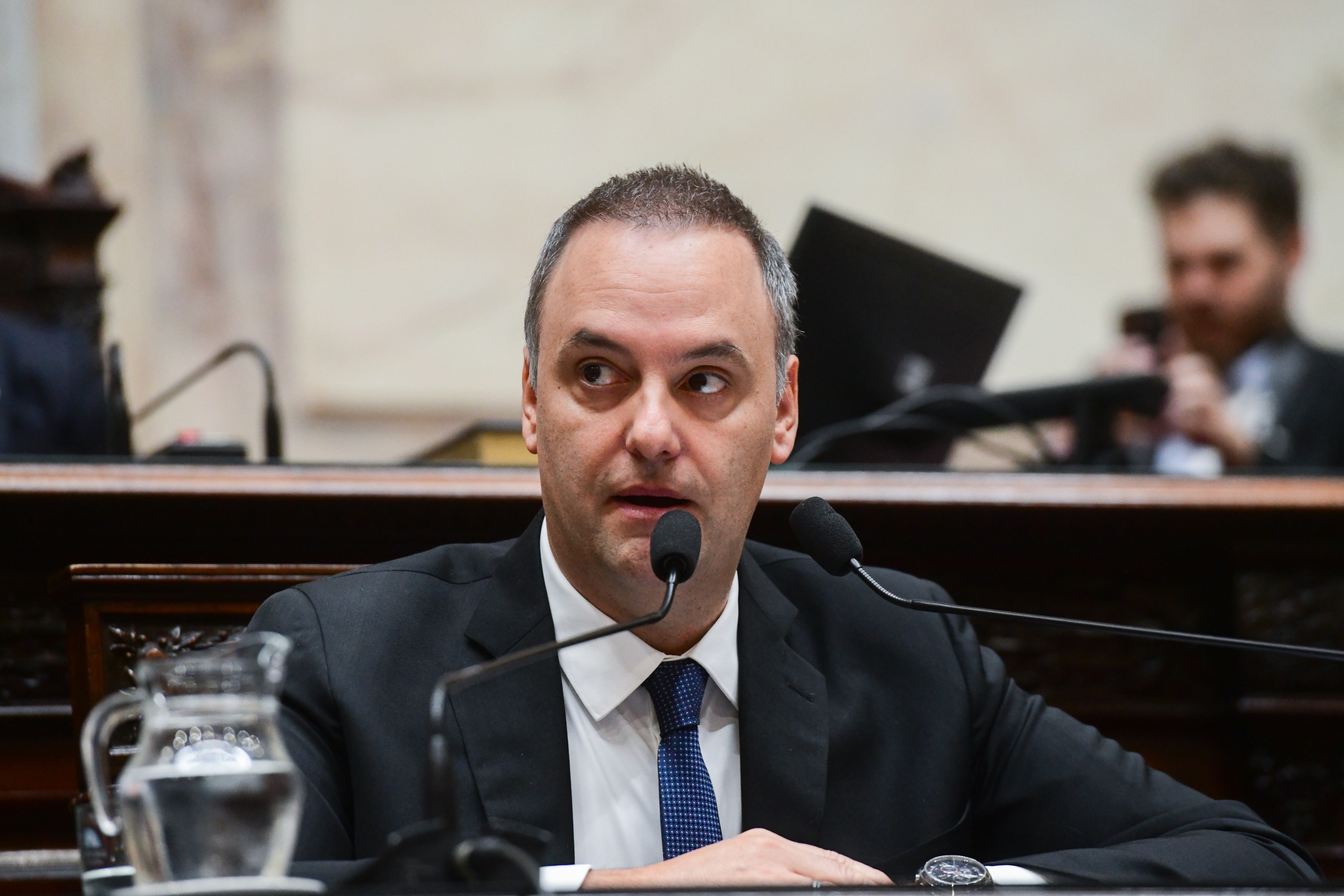 Galeria de imagenes de la noticia EL JEFE DE GABINETE DE MINISTROS BRINDÓ UN INFORME DE GESTIÓN SOBRE LA MARCHA DEL GOBIERNO