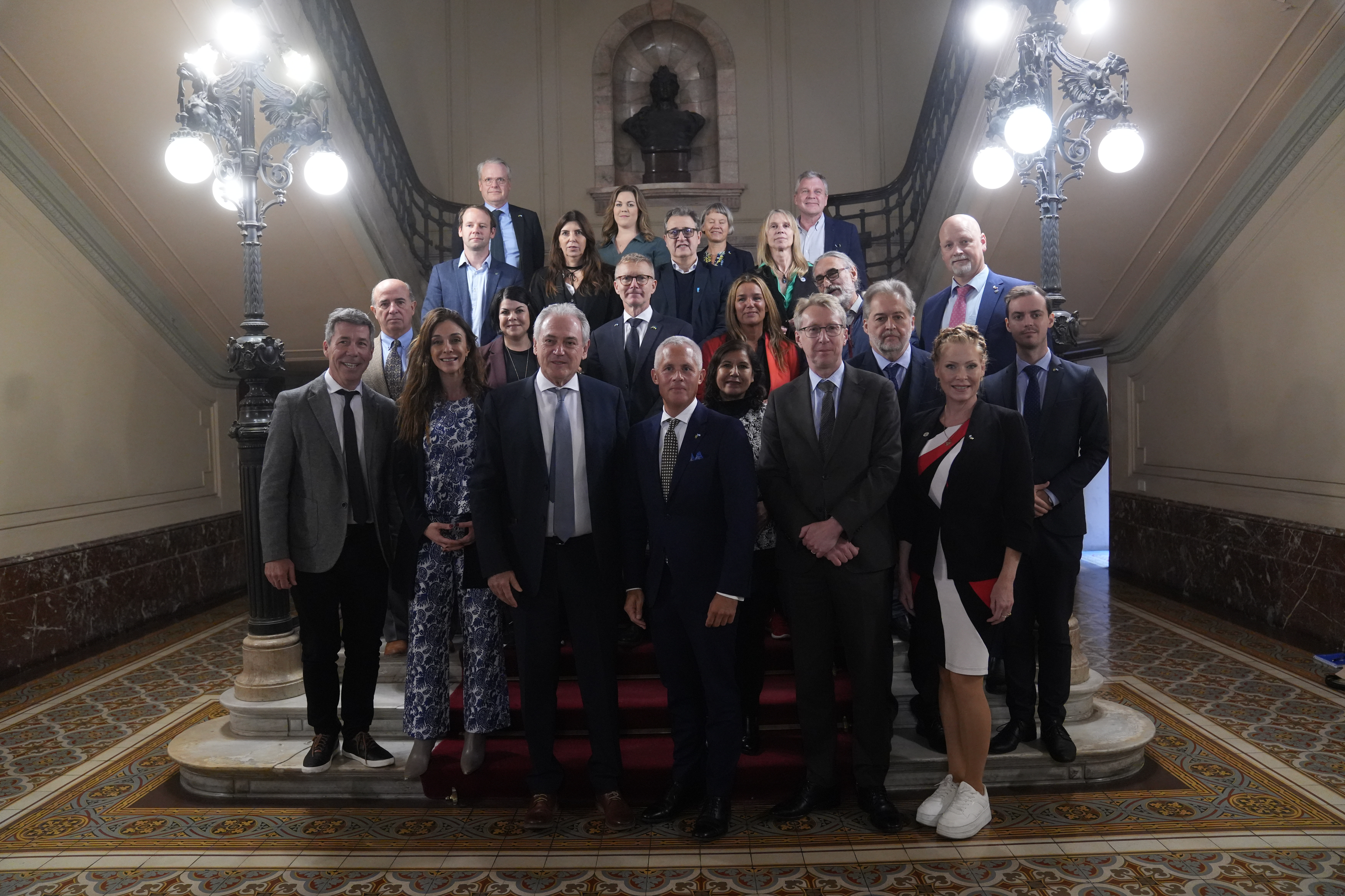 Galeria de imagenes de la noticia UNA DELEGACIÓN DE LA COMISIÓN DE AGRICULTURA DEL PARLAMENTO DE SUECIA VISITÓ LA CÁMARA DE DIPUTADOS