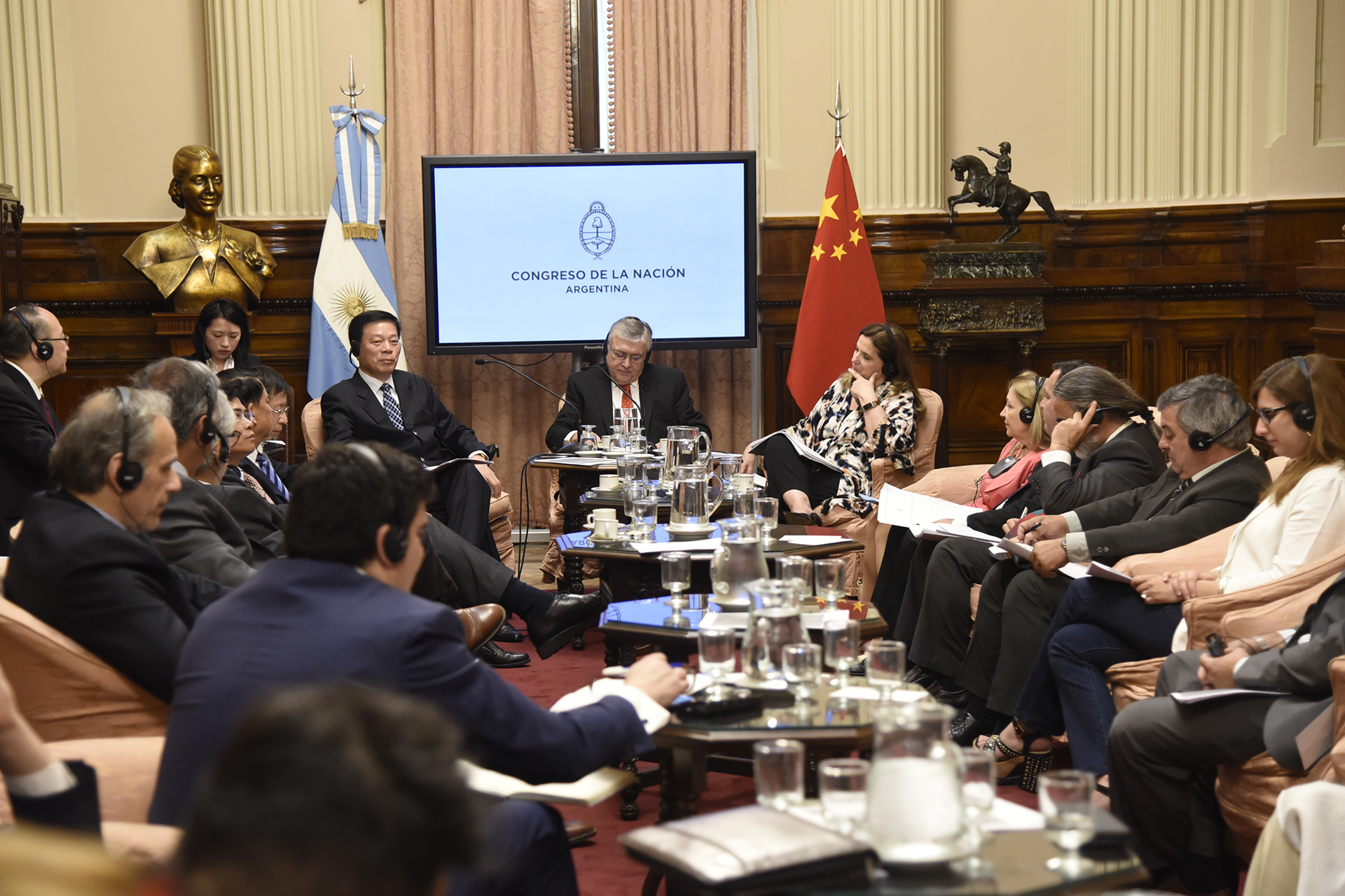 Galeria de imagenes de la noticia EL CONGRESO REAFIRMA EL DIÁLOGO POLÍTICO INTERPARLAMENTARIO ENTRE CHINA Y ARGENTINA