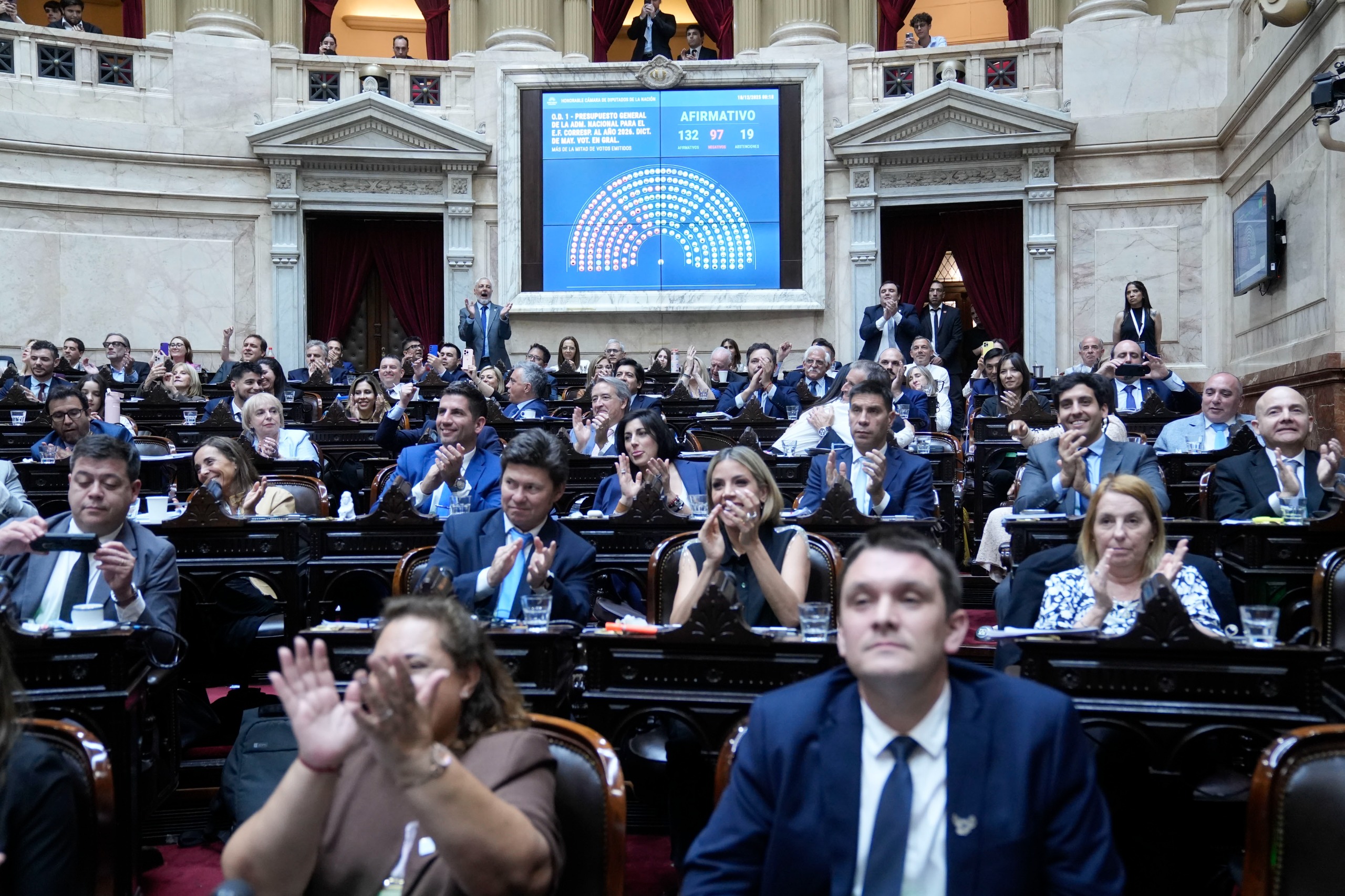Galeria de imagenes de la noticia EL PRESUPUESTO 2026 OBTUVO MEDIA SANCIÓN EN LA CÁMARA DE DIPUTADOS