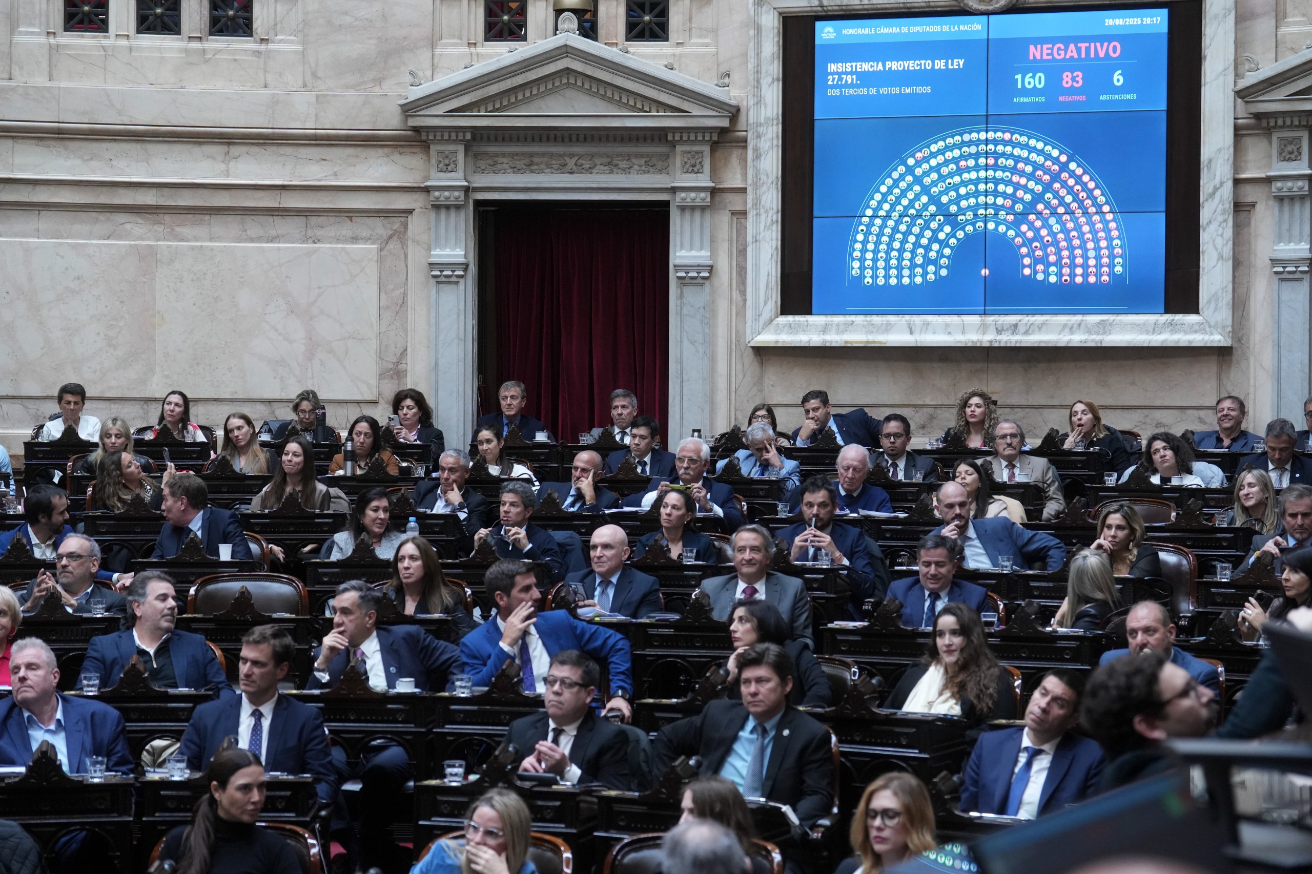 Galeria de imagenes de la noticia LA CÁMARA DE DIPUTADOS DEBATIÓ LOS VETOS DEL PODER EJECUTIVO