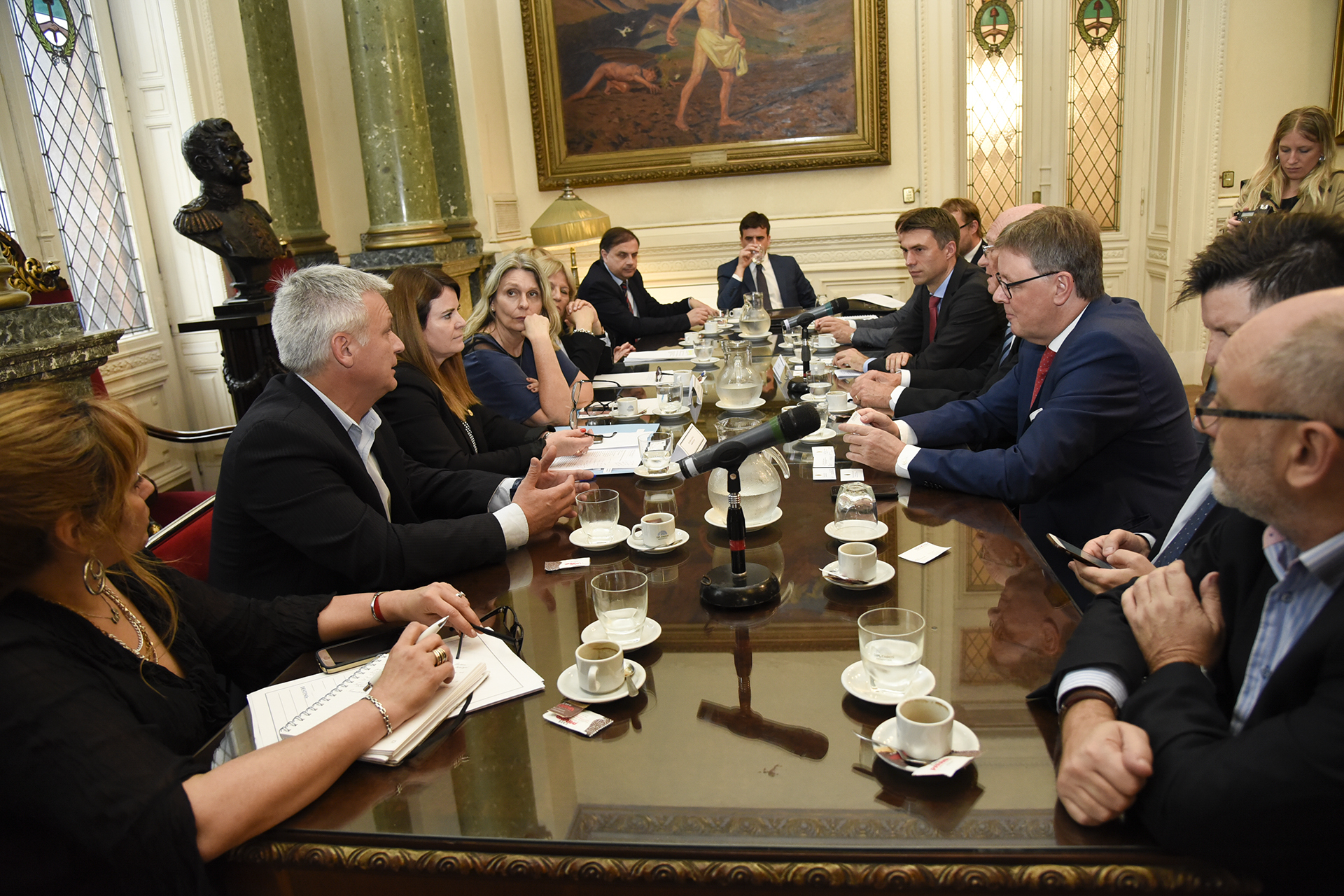 Galeria de imagenes de la noticia AVANZA EL FORTALECIMIENTO DE COOPERACIÓN PARLAMENTARIA ENTRE ARGENTINA Y ALEMANIA