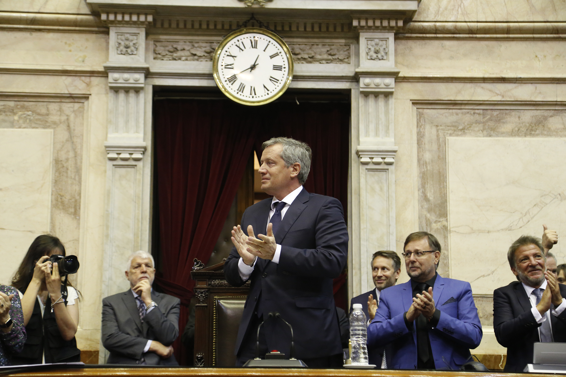 Galeria de imagenes de la noticia MONZÓ FUE REELECTO EN LA PRESIDENCIA DE LA CÁMARA DE DIPUTADOS CON AMPLIO CONSENSO