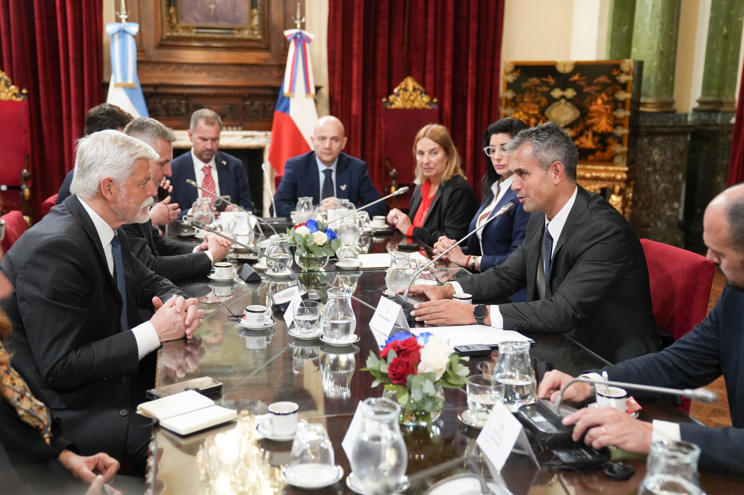 Galeria de imagenes de la noticia MARTÍN MENEM RECIBIÓ AL PRESIDENTE CHECO PETR PAVEL Y DESTACÓ EL FORTALECIMIENTO DE VÍNCULOS BILATERALES