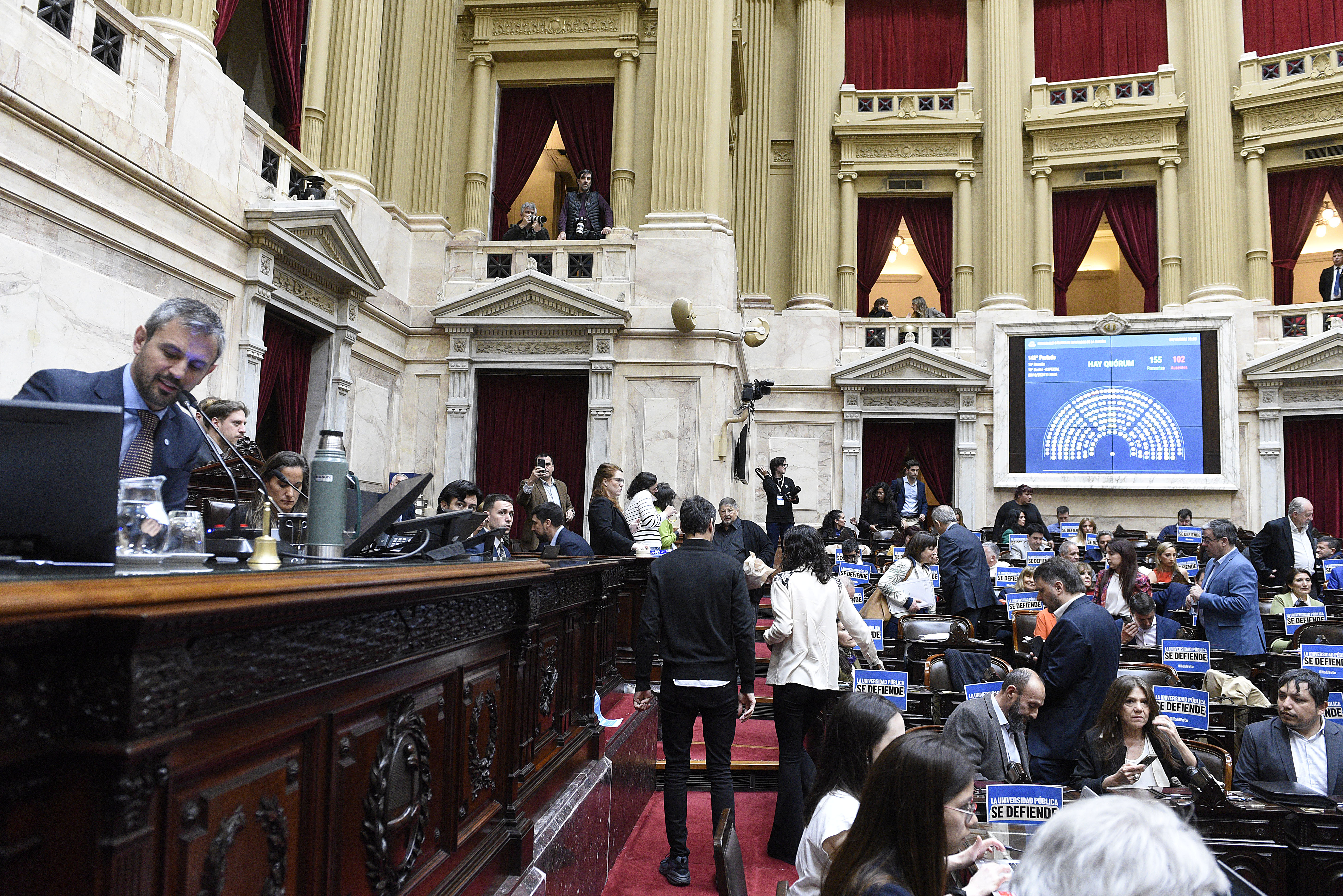 Galeria de imagenes de la noticia LA CÁMARA DE DIPUTADOS RESPALDÓ EL VETO DEL PODER EJECUTIVO A LA LEY FINANCIAMIENTO UNIVERSITARIO