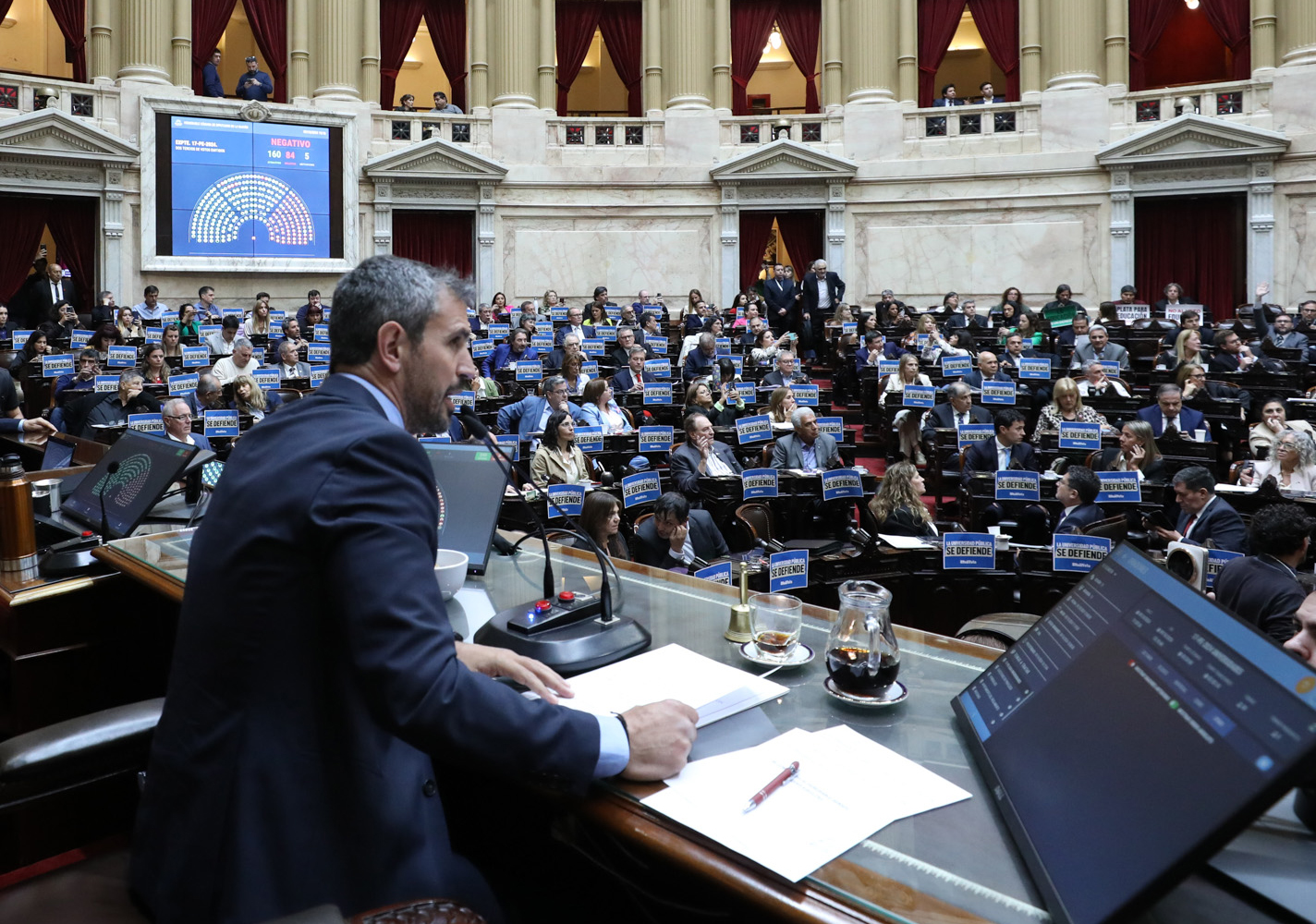 Galeria de imagenes de la noticia LA CÁMARA DE DIPUTADOS RESPALDÓ EL VETO DEL PODER EJECUTIVO A LA LEY FINANCIAMIENTO UNIVERSITARIO