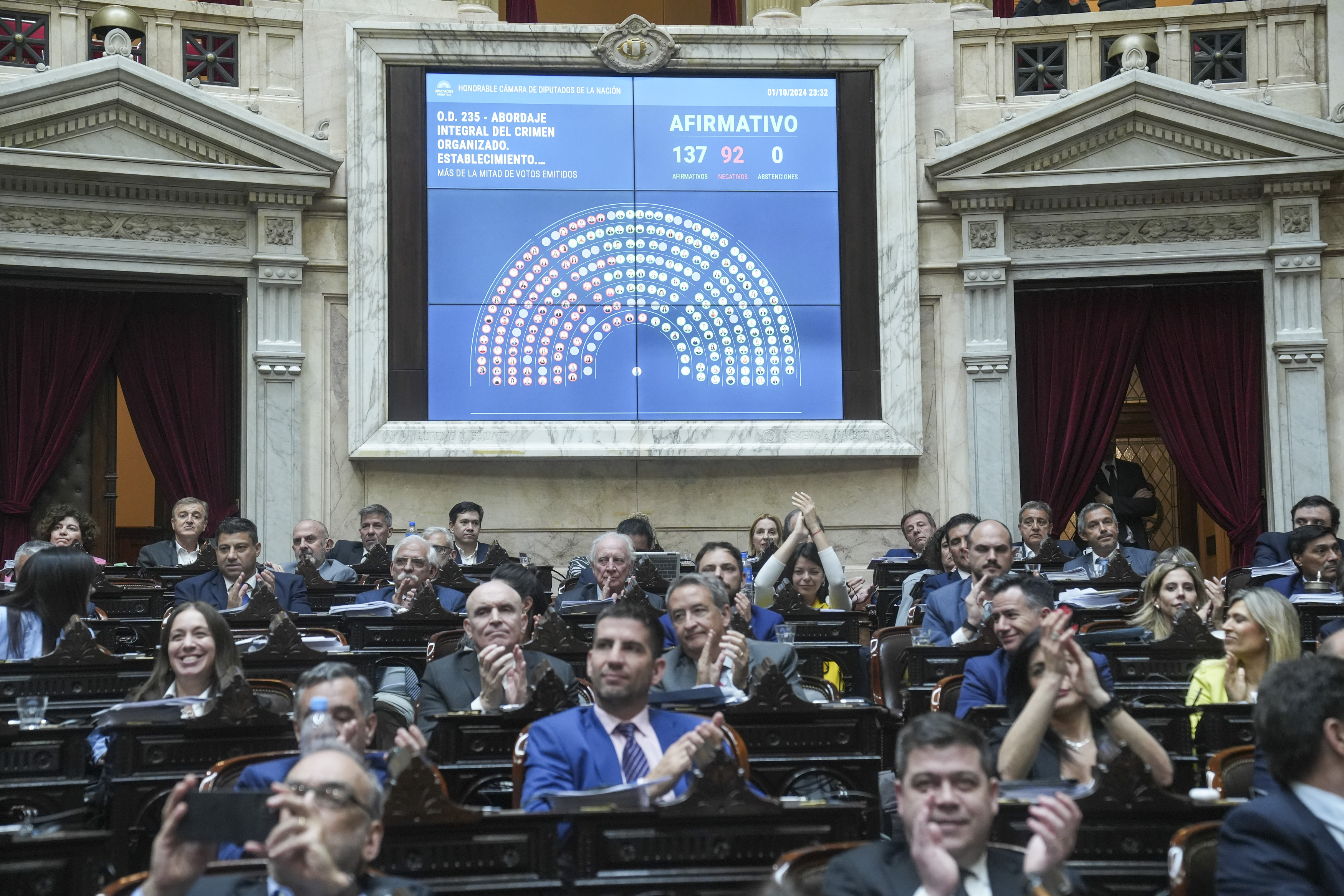 Galeria de imagenes de la noticia EN UNA SESIÓN ESPECIAL, DIPUTADOS CONVIRTIÓ EN LEY LA IMPLEMENTACIÓN DE LA BOLETA ÚNICA PAPEL