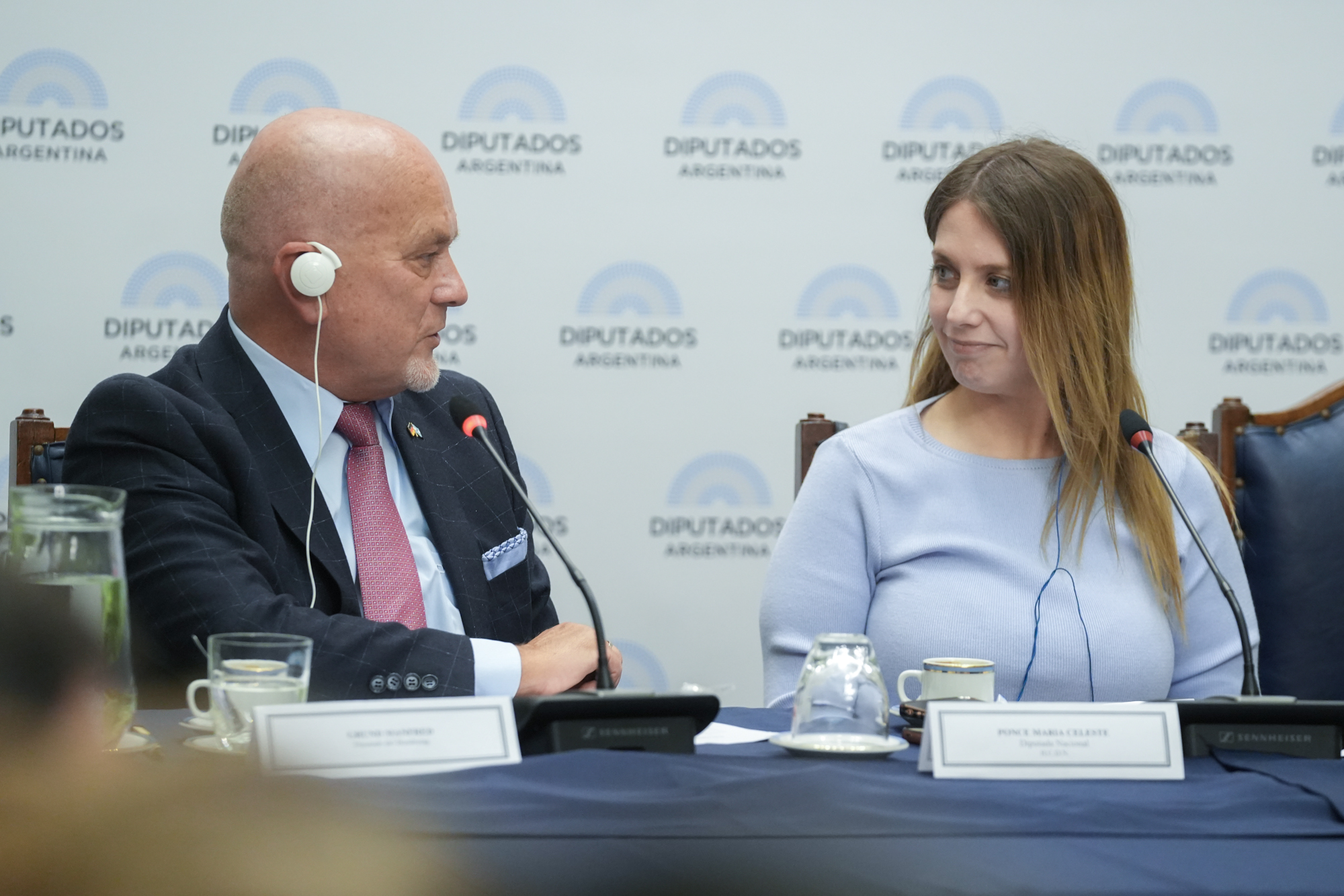 Galeria de imagenes de la noticia LEGISLADORES RECIBIERON A SU PAR ALEMÁN, MANFRED GRUND.