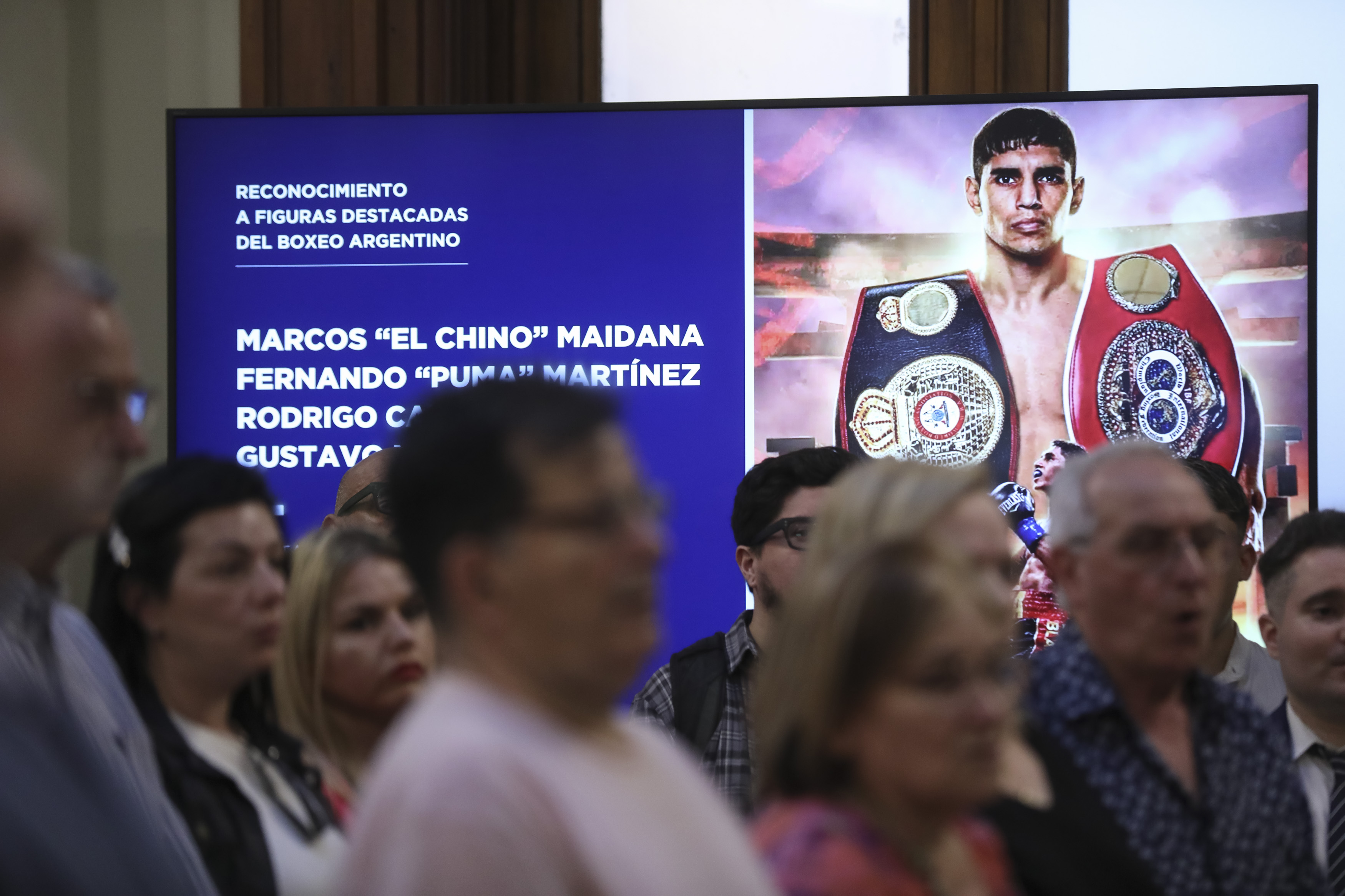 Galeria de imagenes de la noticia LA CÁMARA DE DIPUTADOS HOMENAJEÓ A FIGURAS DEL BOXEO ARGENTINO