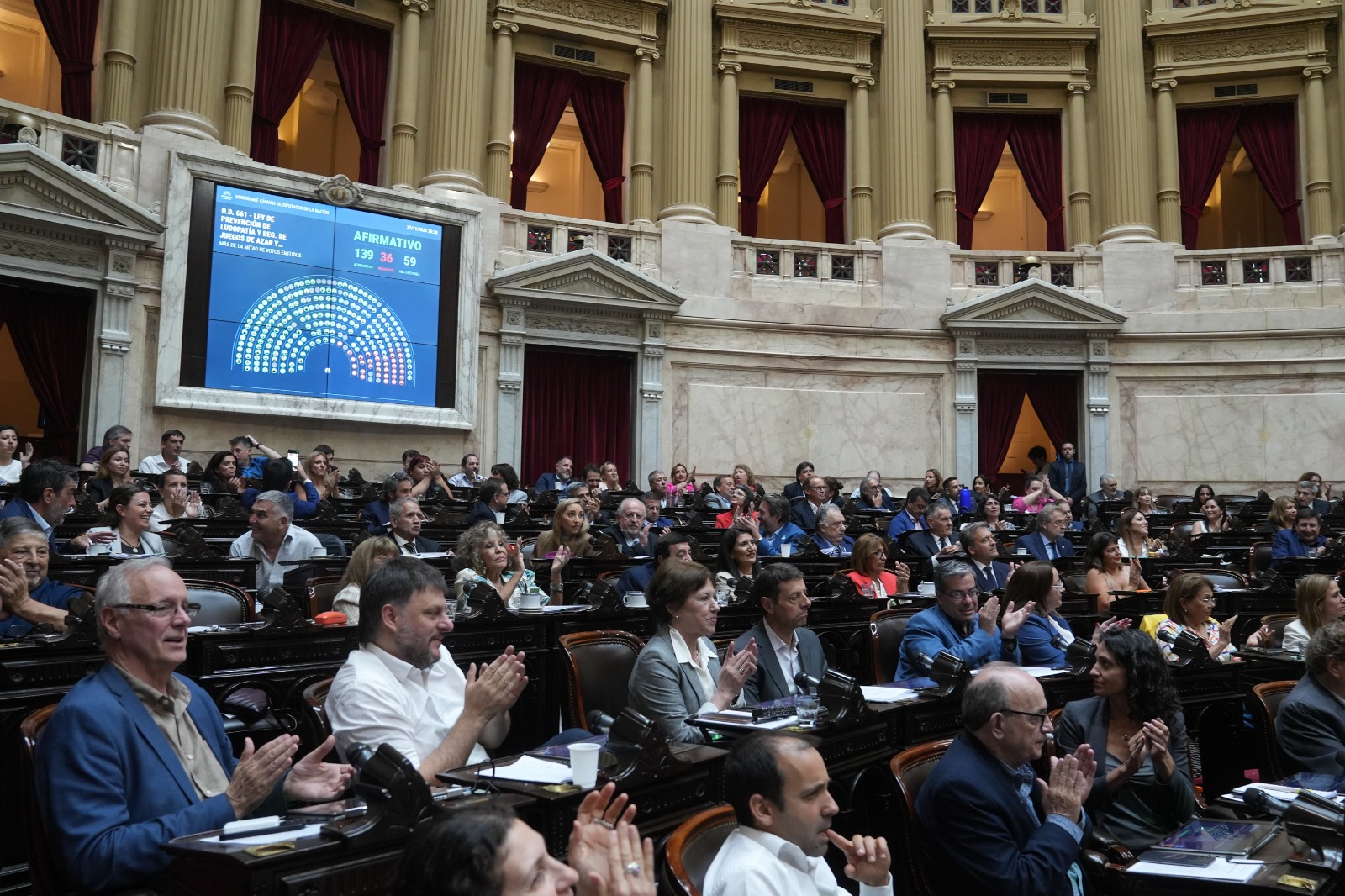 Galeria de imagenes de la noticia OBTUVO MEDIA SANCIÓN UN PROYECTO DE PREVENCIÓN DE LUDOPATÍA Y REGULACIÓN DE LAS CIBERAPUESTAS