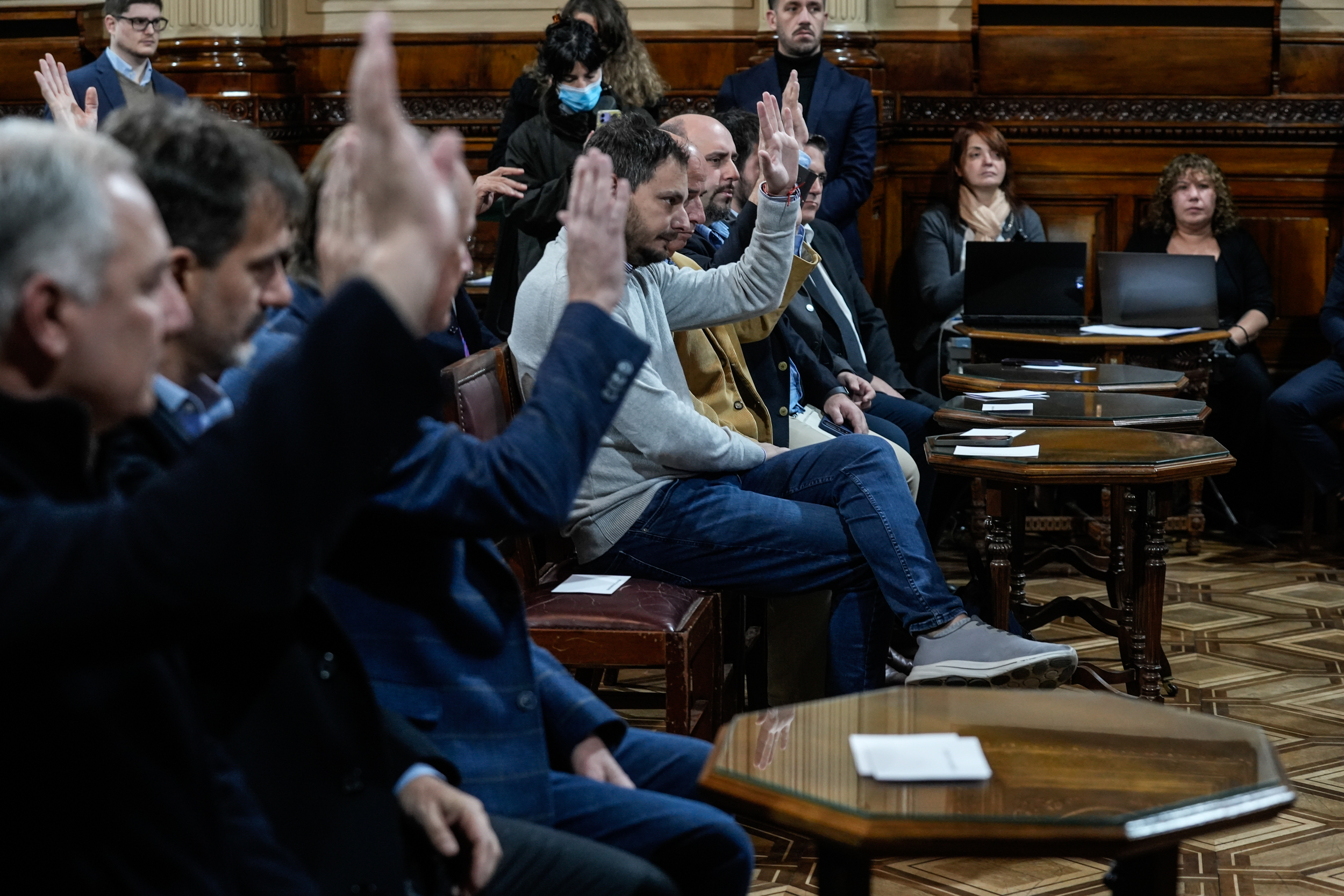 Galeria de imagenes de la noticia CONTINUÓ LA CONSTITUCIÓN DE COMISIONES BICAMERALES