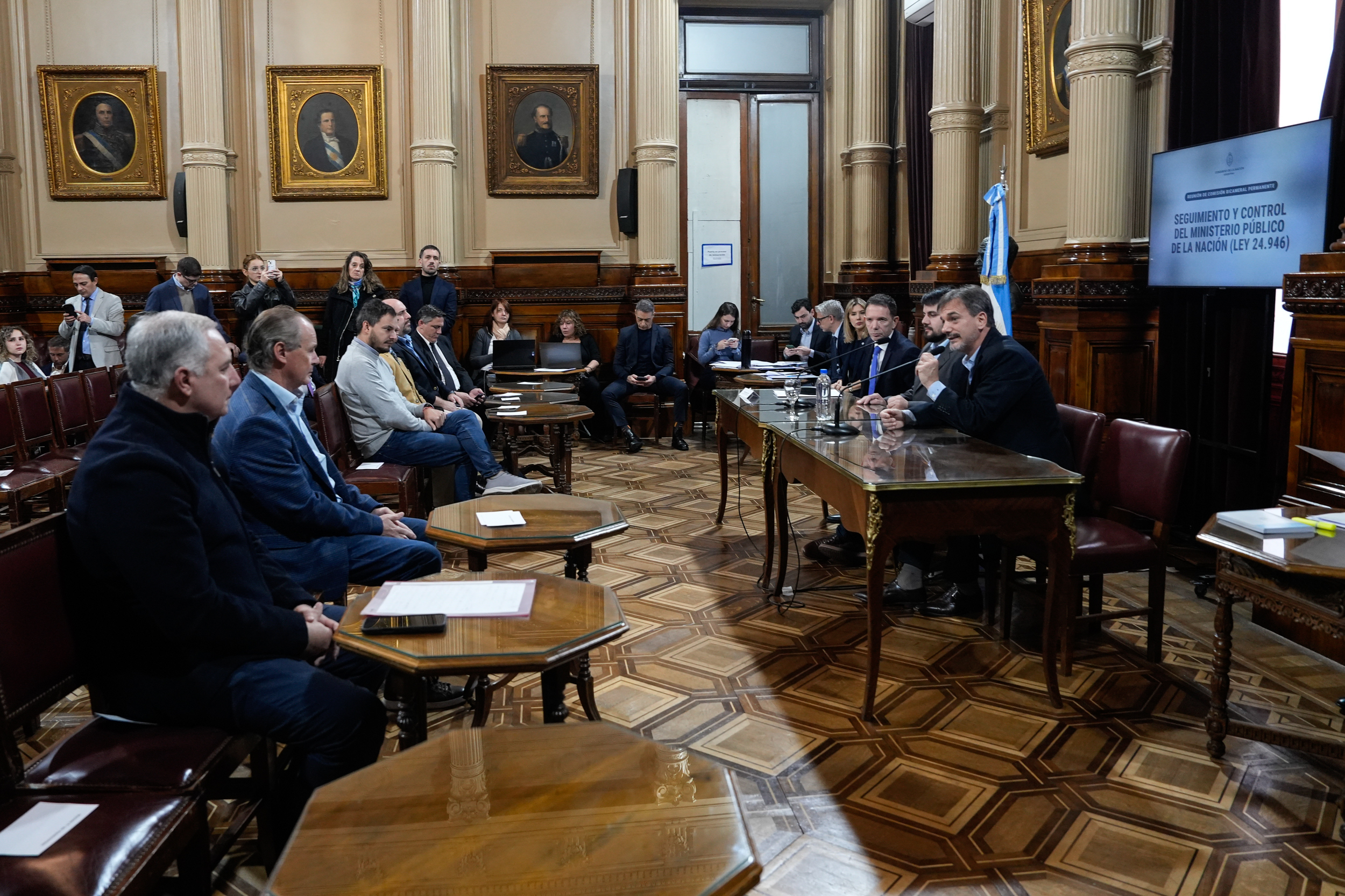 Galeria de imagenes de la noticia CONTINUÓ LA CONSTITUCIÓN DE COMISIONES BICAMERALES