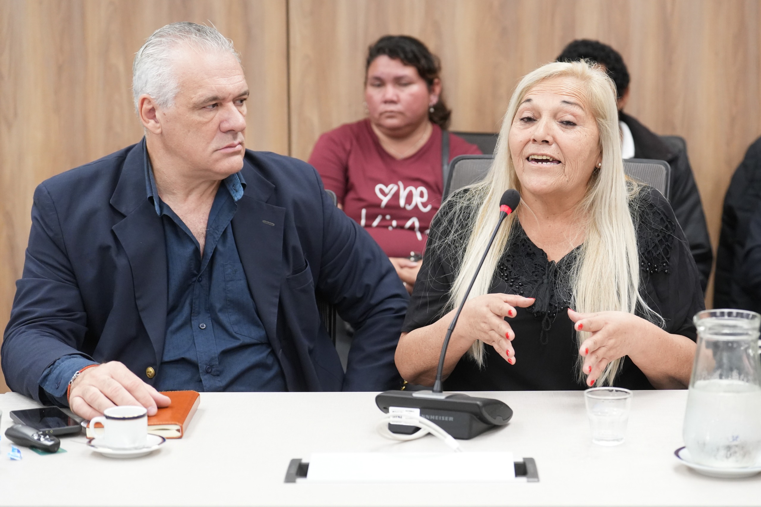 Galeria de imagenes de la noticia VÍCTIMAS DE VIOLACIONES DE DERECHOS HUMANOS OCURRIDAS EN FORMOSA EXPUSIERON EN DIPUTADOS