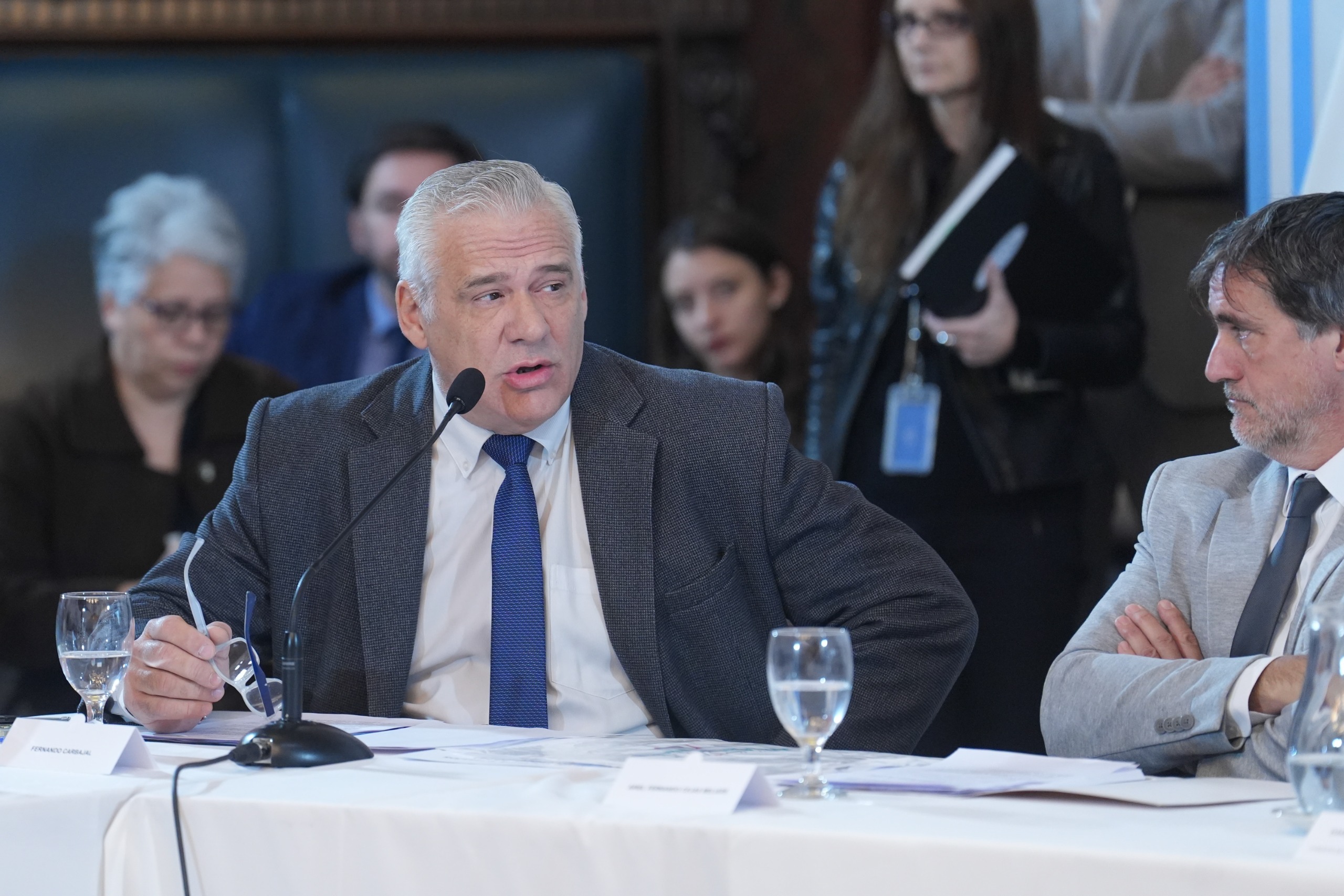 Galeria de imagenes de la noticia LOS CANDIDATOS A DEFENSOR DEL PUEBLO Y PROCURADOR PENITENCIARIO DE LA NACIÓN EXPUSIERON EN BICAMERAL