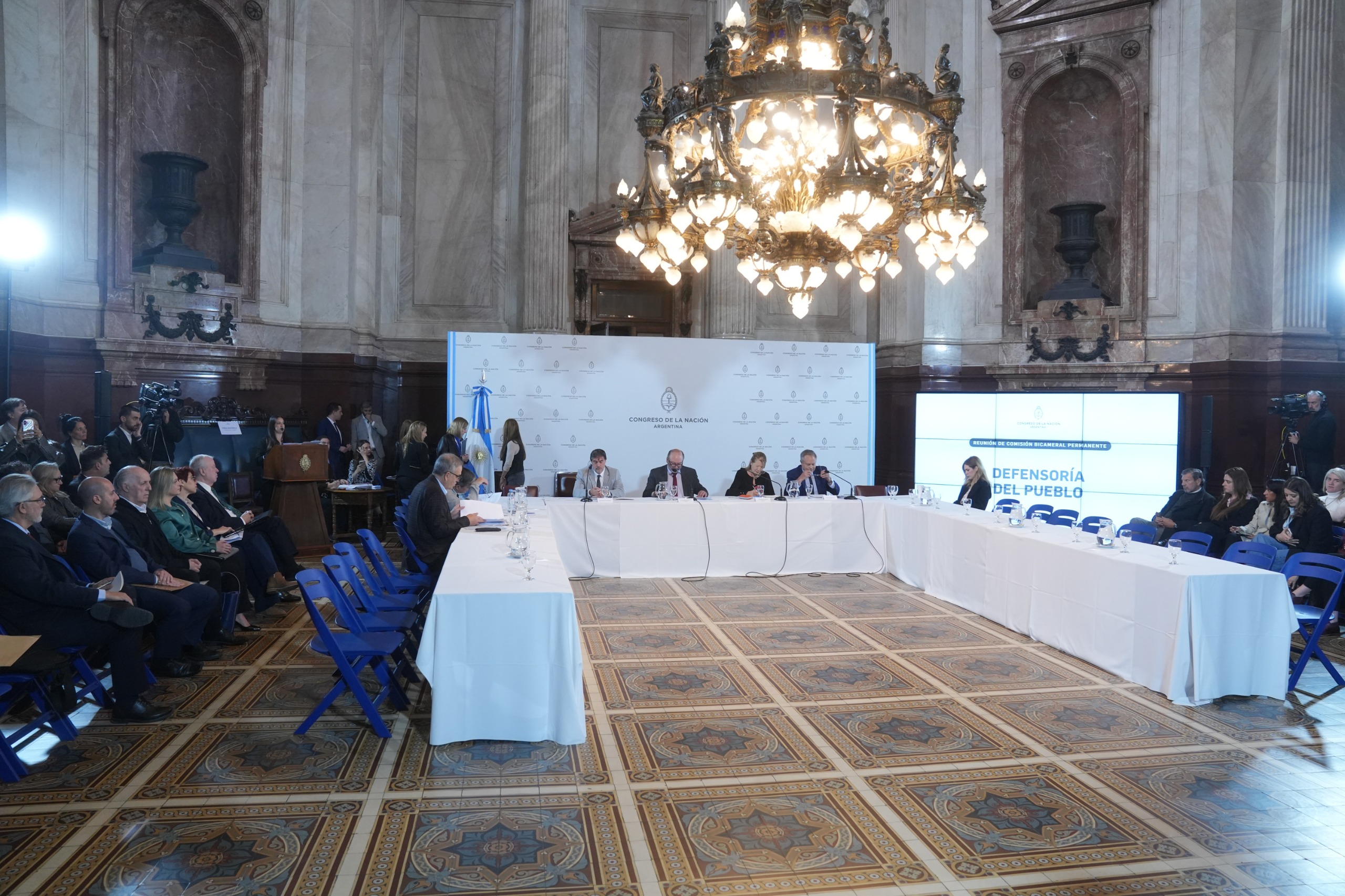 Galeria de imagenes de la noticia LOS CANDIDATOS A DEFENSOR DEL PUEBLO Y PROCURADOR PENITENCIARIO DE LA NACIÓN EXPUSIERON EN BICAMERAL