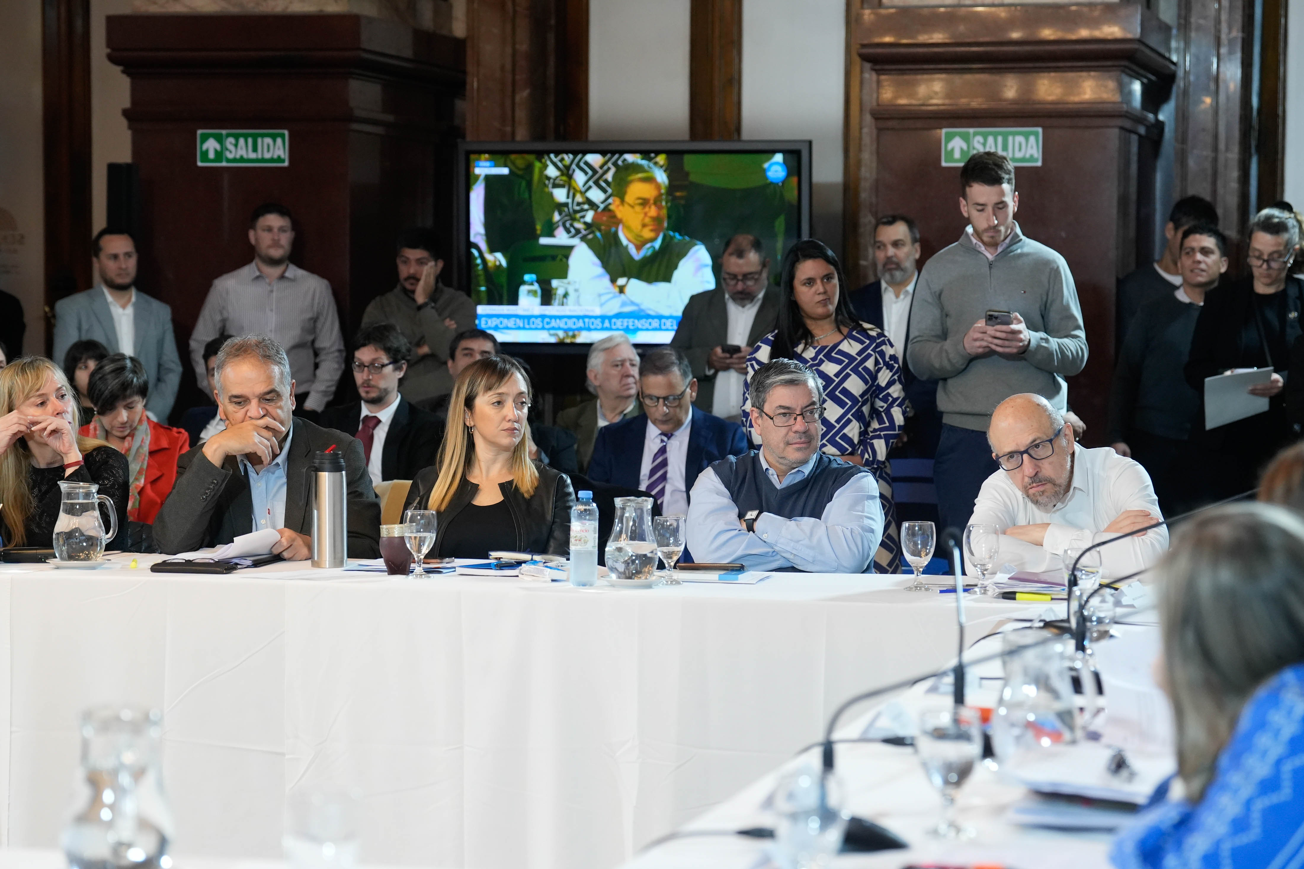 Galeria de imagenes de la noticia LOS CANDIDATOS A DEFENSOR DEL PUEBLO Y PROCURADOR PENITENCIARIO DE LA NACIÓN EXPUSIERON EN BICAMERAL