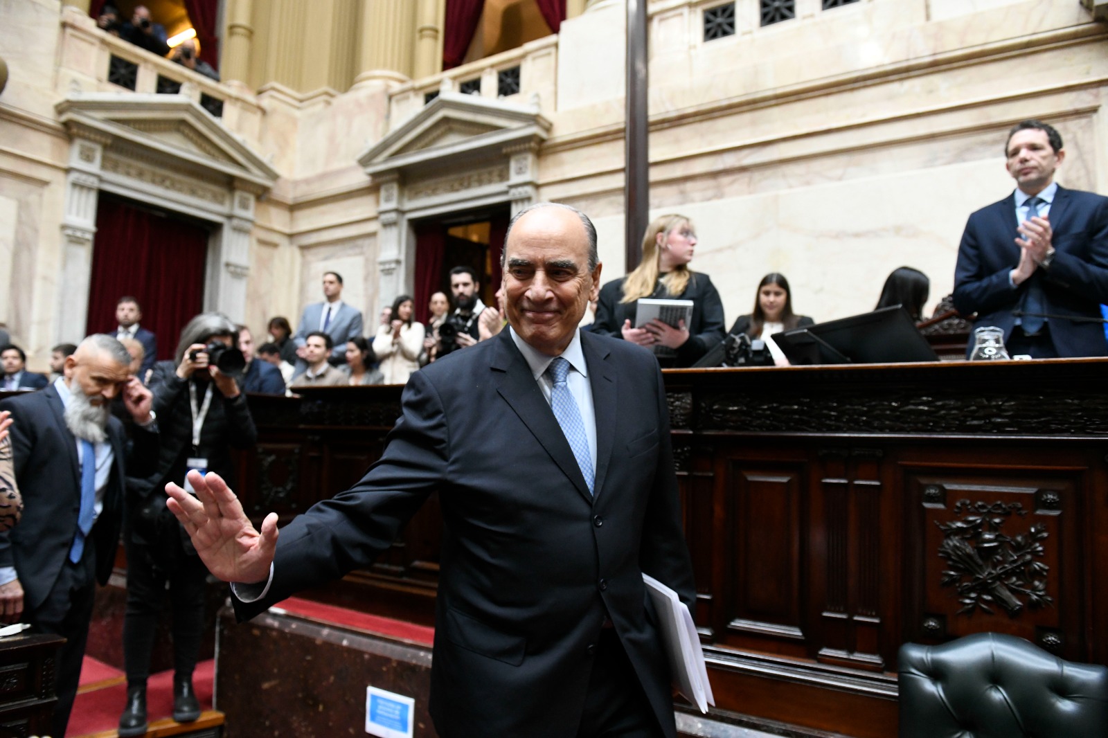 Galeria de imagenes de la noticia EJES TEMÁTICOS DEL INFORME QUE BRINDÓ GUILLERMO FRANCOS EN LA CÁMARA DE DIPUTADOS