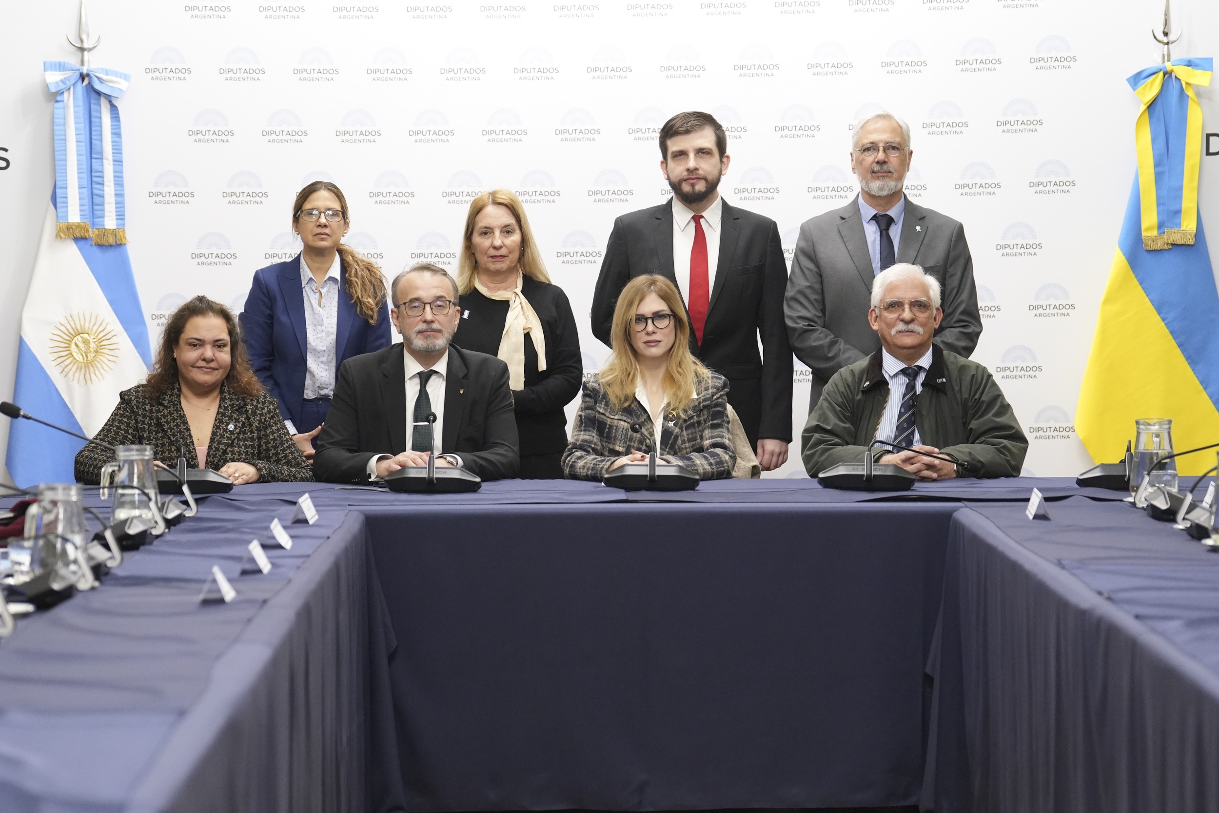 Galeria de imagenes de la noticia CON LA PRESENCIA DEL EMBAJADOR, SE CONSTITUYÓ EL GRUPO PARLAMENTARIO DE AMISTAD CON UCRANIA