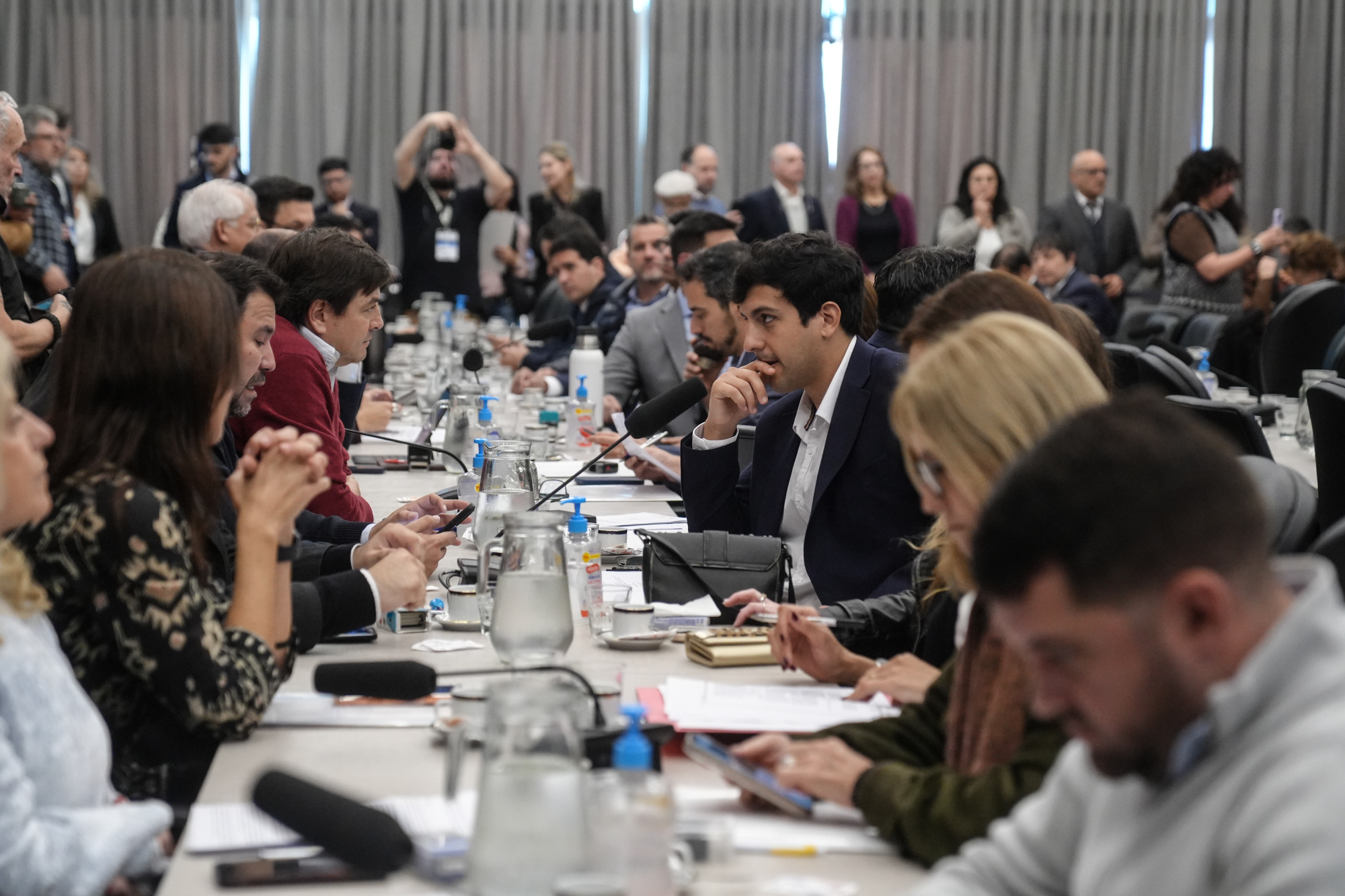 Galeria de imagenes de la noticia EN DIFERENTES REUNIONES CONJUNTAS, LA COMISIÓN DE RELACIONES EXTERIORES AVALÓ CUATRO CONVENIOS