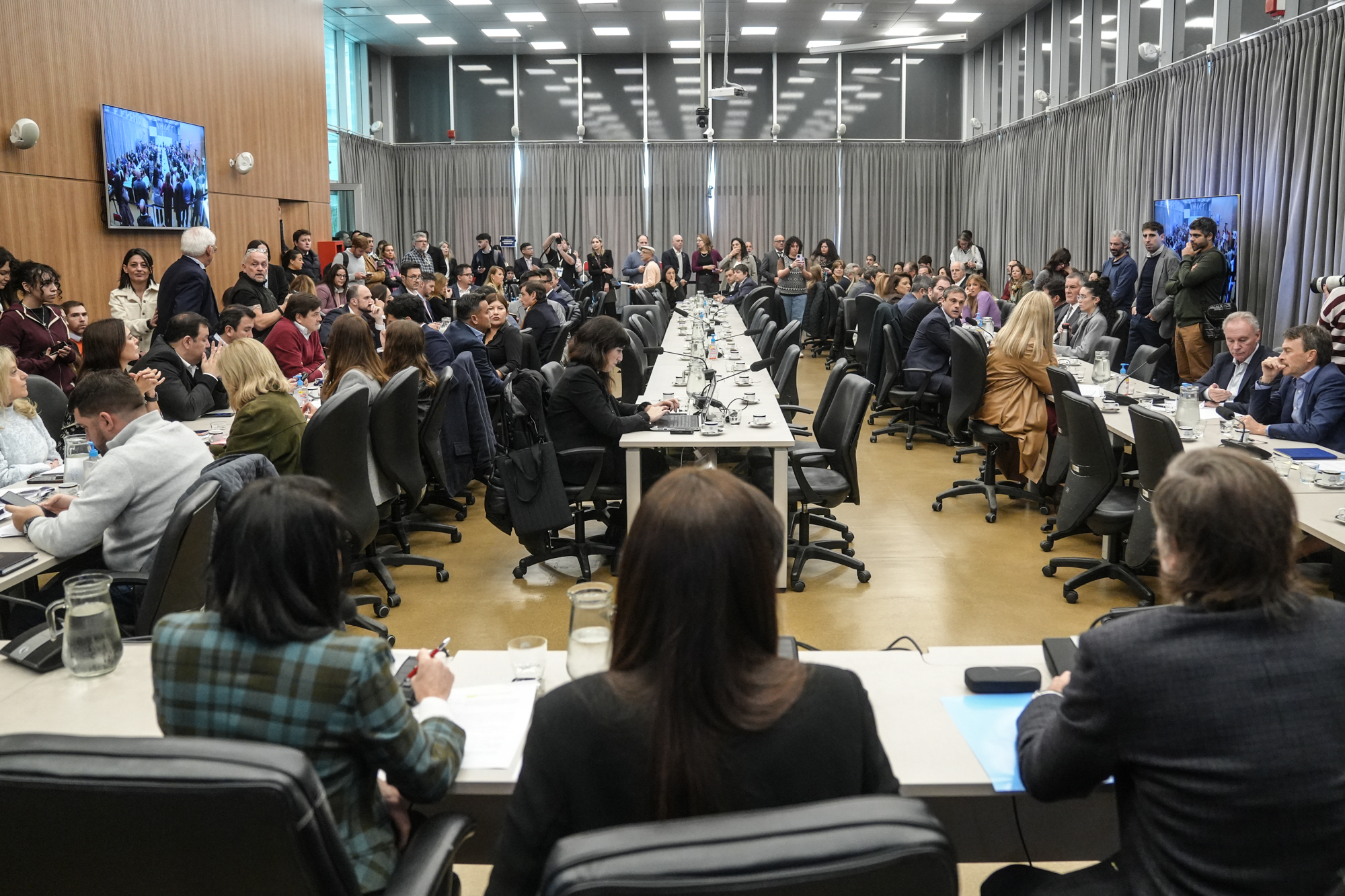 Galeria de imagenes de la noticia EN DIFERENTES REUNIONES CONJUNTAS, LA COMISIÓN DE RELACIONES EXTERIORES AVALÓ CUATRO CONVENIOS
