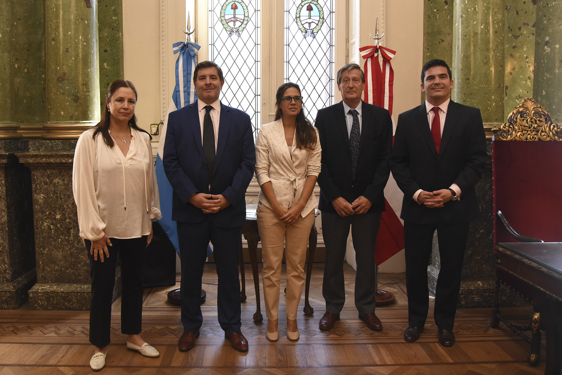 ANTE LA VISITA DE LA REINA, SE CONSTITUYÓ EL GRUPO DE AMISTAD CON DINAMARCA 