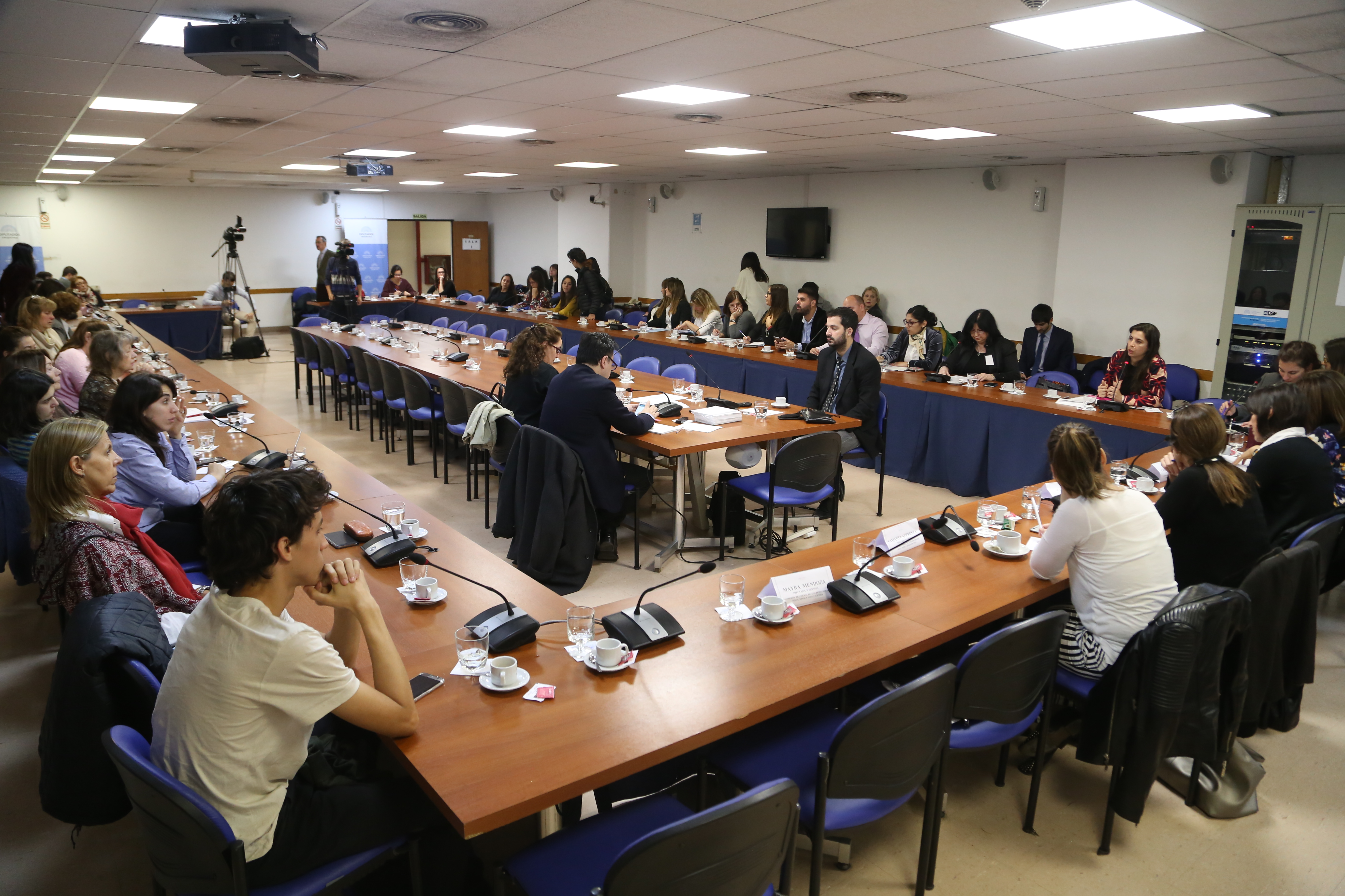 Juan Carr de Red Solidaria participó de la audiencia pública. Créditos: Departamento de fotografía de HCDN
