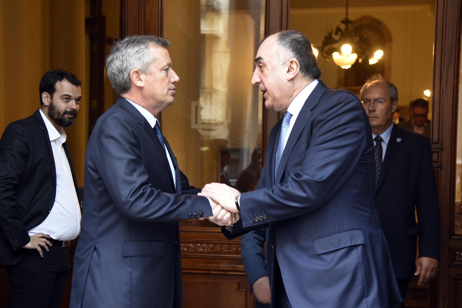 CON FOCO EN EL INTERCAMBIO COMERCIAL, MONZÓ RECIBIÓ AL CANCILLER DE AZERBAIYÁN  