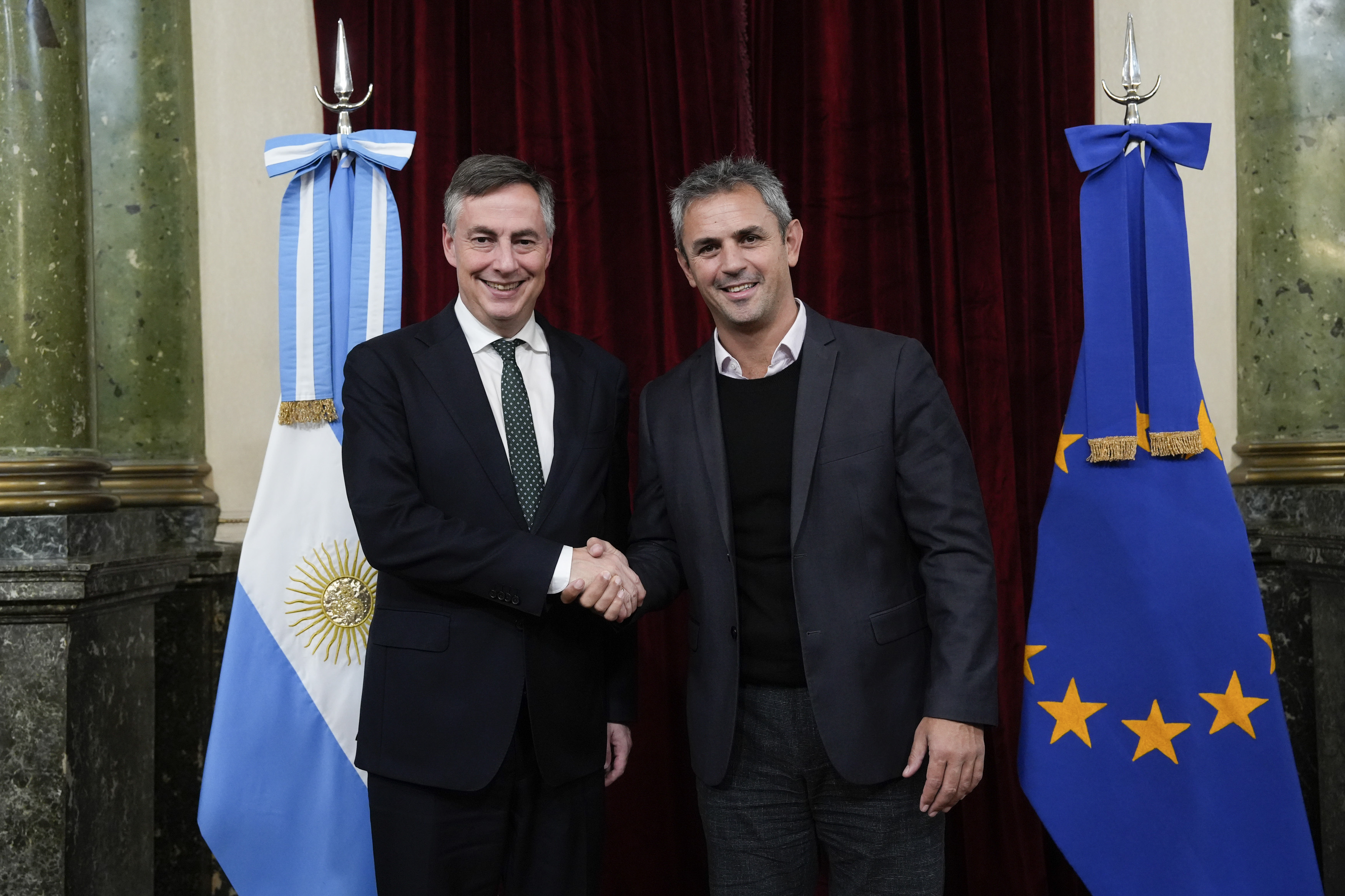 ACUERDO MERCOSUR-UNIÓN EUROPEA: UNA COMISIÓN DEL PARLAMENTO EUROPEO VISITÓ LA CÁMARA DE DIPUTADOS