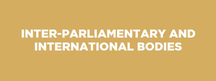 Interparliamentary and International Organizations
