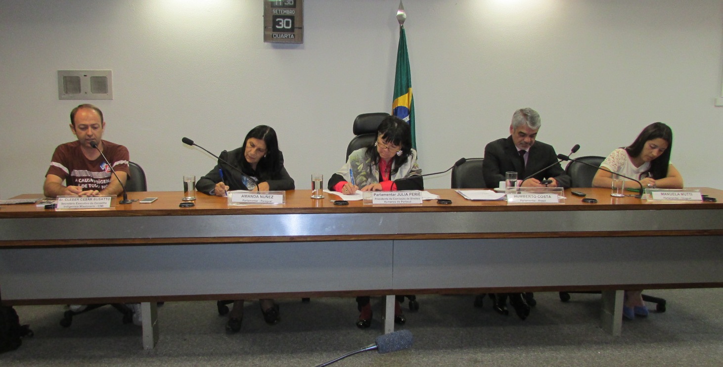 Se realizó la Audiencia Pública sobre Derechos Humanos en el Congreso Federal brasileño Se realizó la Audiencia Pública sobre Derechos Humanos en el Congreso Federal brasileño
