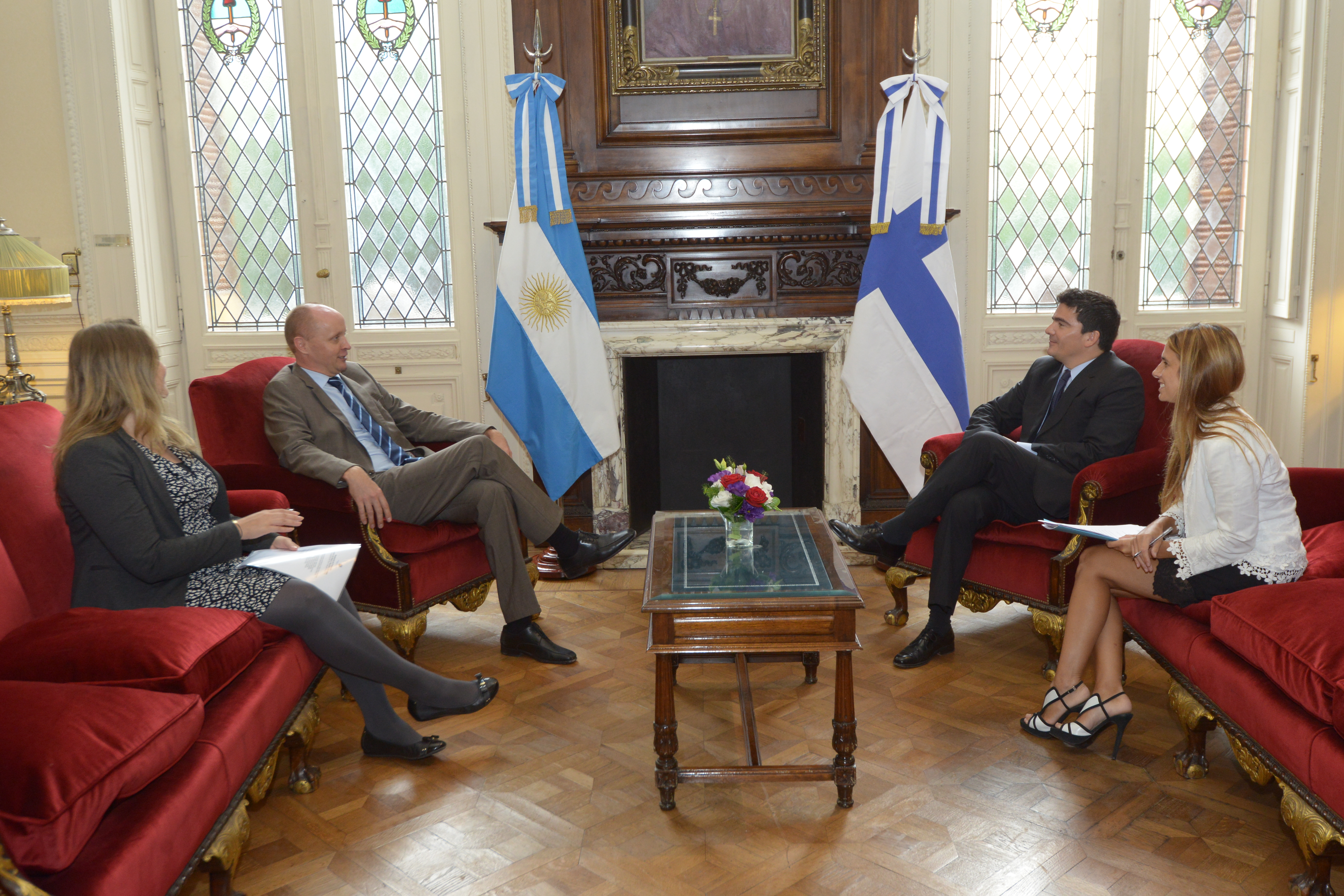 El Embajador finlandés visitó la H. Cámara de Diputados de la Nación El Embajador finlandés visitó la H. Cámara de Diputados de la Nación