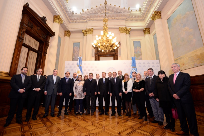 El Secretario General de las Naciones Unidas, Ban Ki-moon, visitó la HCDN El Secretario General de las Naciones Unidas, Ban Ki-moon, visitó la HCDN