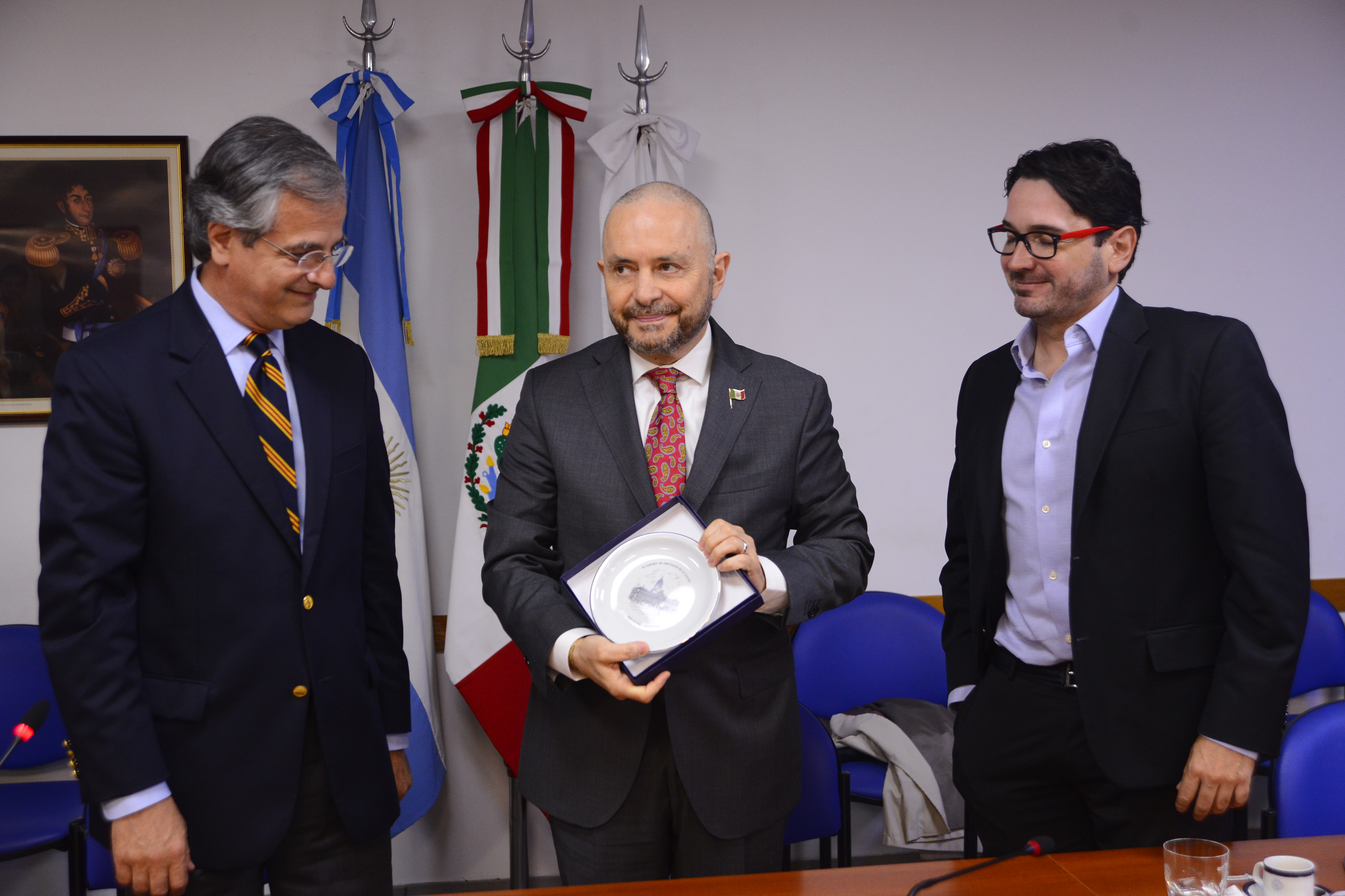 Visita del Embajador mexicano a la Comisión del MERCOSUR Visita del Embajador mexicano a la Comisión del MERCOSUR