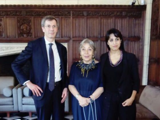 Charla con eje en los Derechos Humanos en la Embajada de Francia en Argentina Charla con eje en los Derechos Humanos en la Embajada de Francia en Argentina