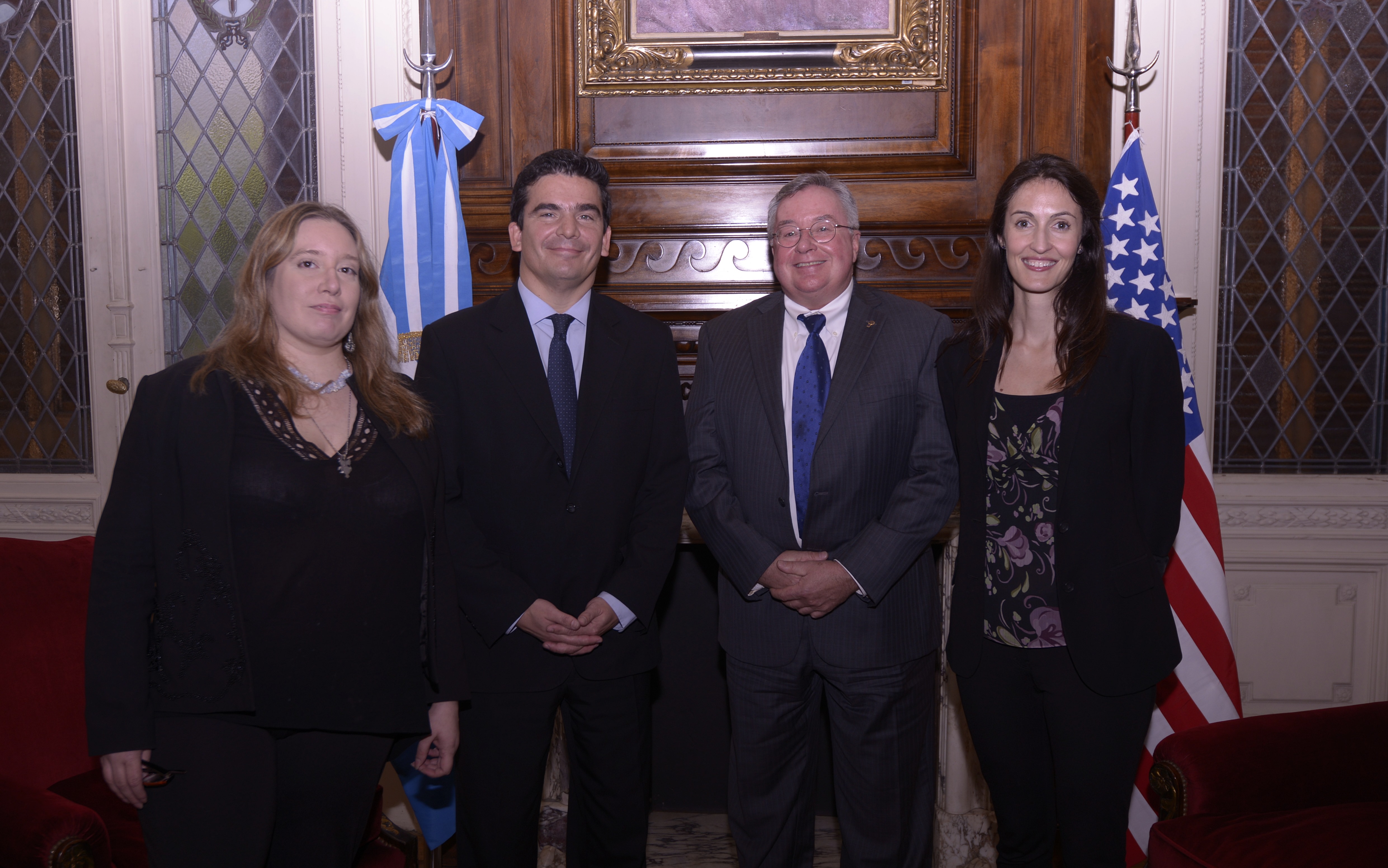 Reunión de trabajo con funcionarios de la Embajada de los Estados Unidos en Argentina Reunión de trabajo con funcionarios de la Embajada de los Estados Unidos en Argentina