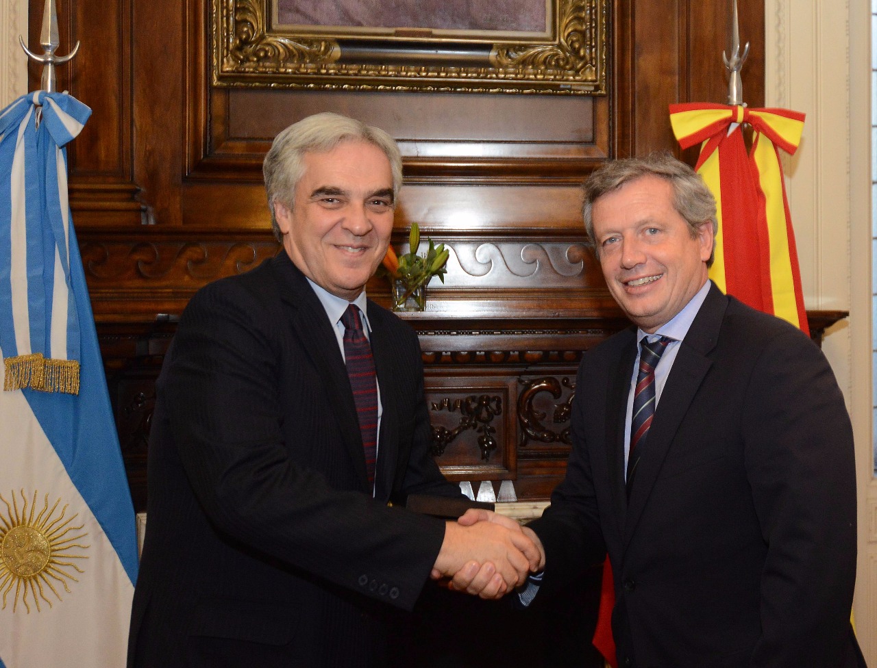 Visita del nuevo Embajador del Reino de España en nuestro país Visita del nuevo Embajador del Reino de España en nuestro país