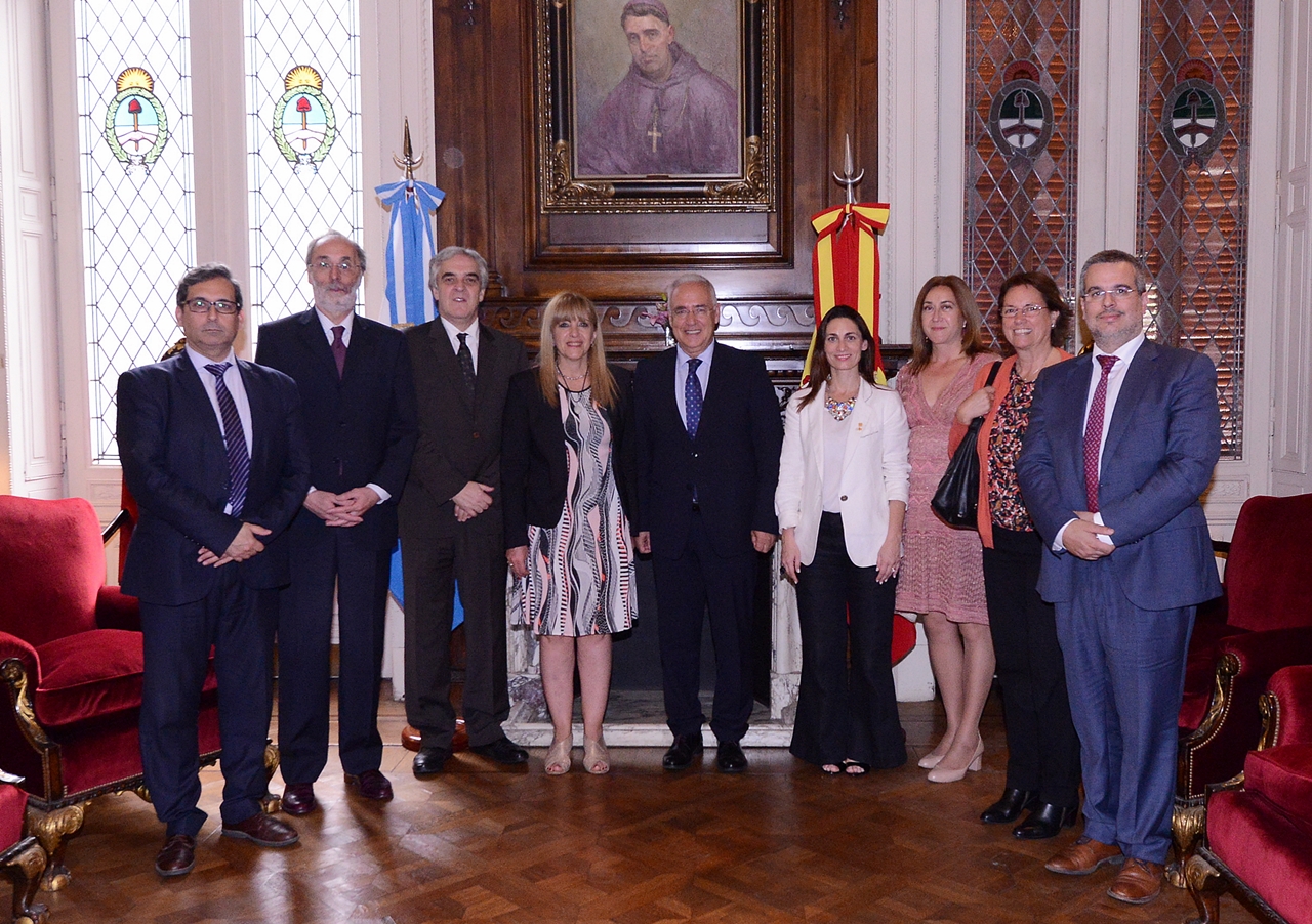 Visita del Presidente de la Comunidad Autónoma de La Rioja, José Ignacio Ceniceros González Visita del Presidente de la Comunidad Autónoma de La Rioja, José Ignacio Ceniceros González