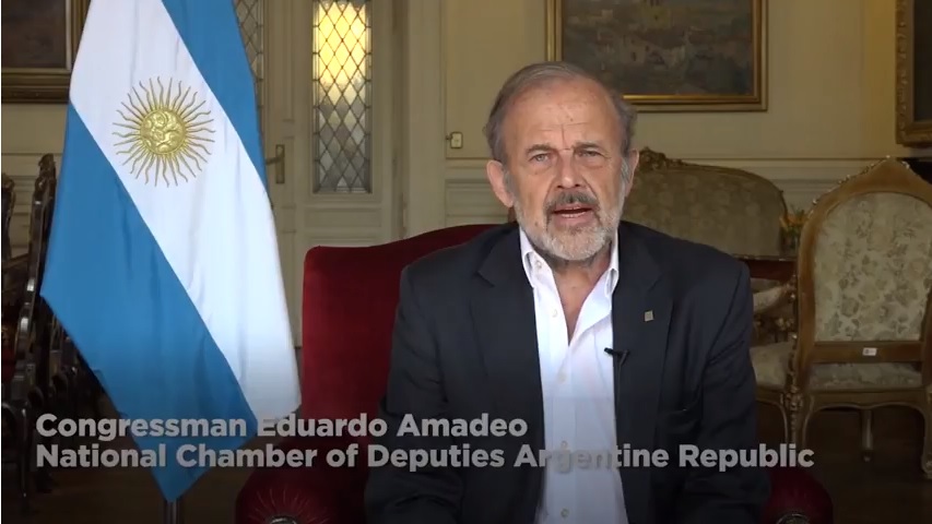 El Diputado Nacional Eduardo Amadeo, en el Foro de Seguridad del Hemisferio Occidental El Diputado Nacional Eduardo Amadeo, en el Foro de Seguridad del Hemisferio Occidental