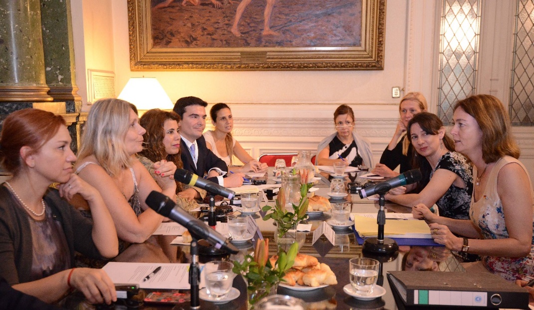 Visita de Ministra alemana a la H. Cámara de Diputados de la Nación Visita de Ministra alemana a la H. Cámara de Diputados de la Nación