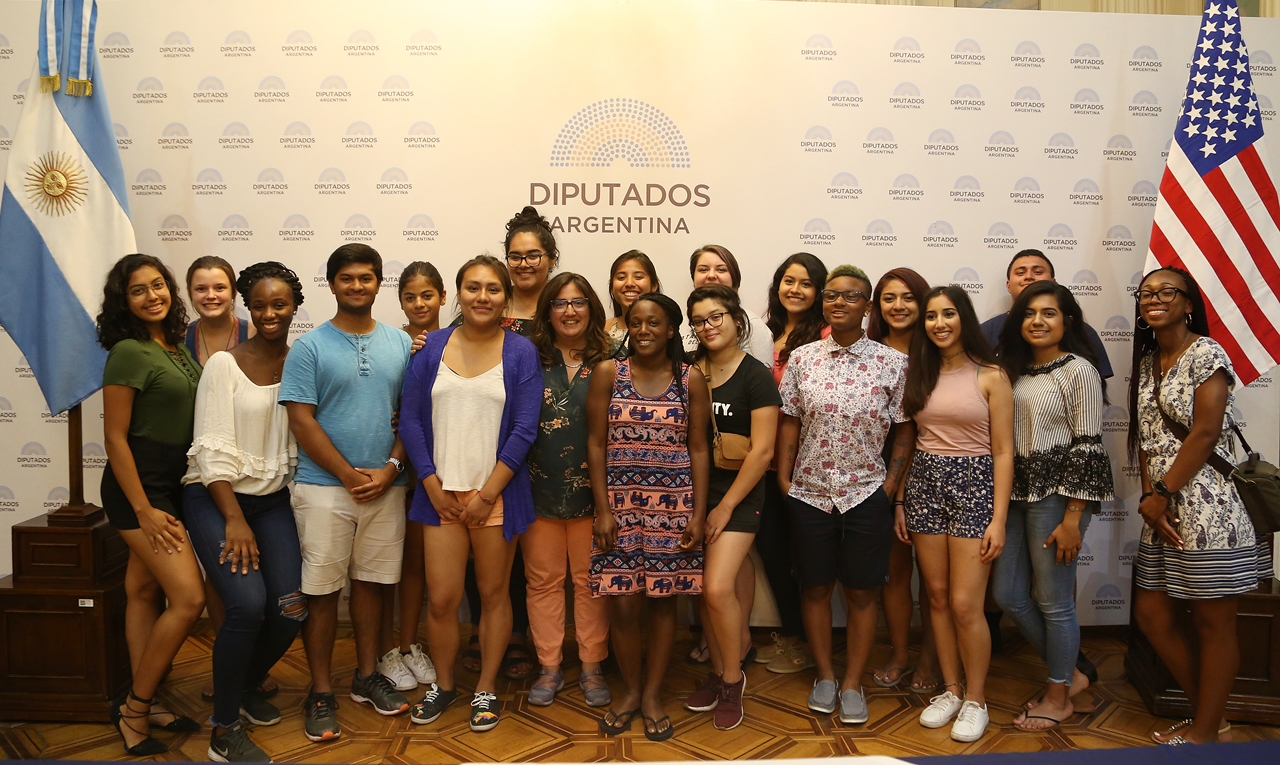 Estudiantes norteamericanos visitaron la HCDN Estudiantes norteamericanos visitaron la HCDN