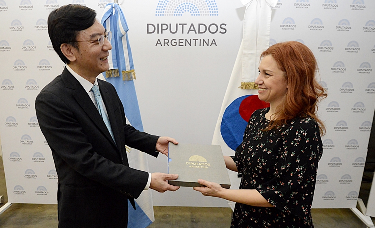 Diputados avanzó en una agenda de trabajo con Corea del Sur
