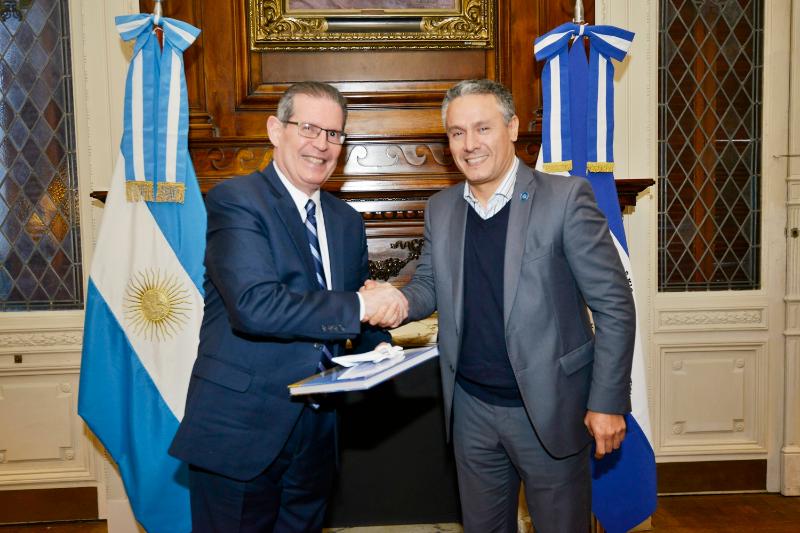 Visita del diputado nicaragüense Alfredo Aguirre