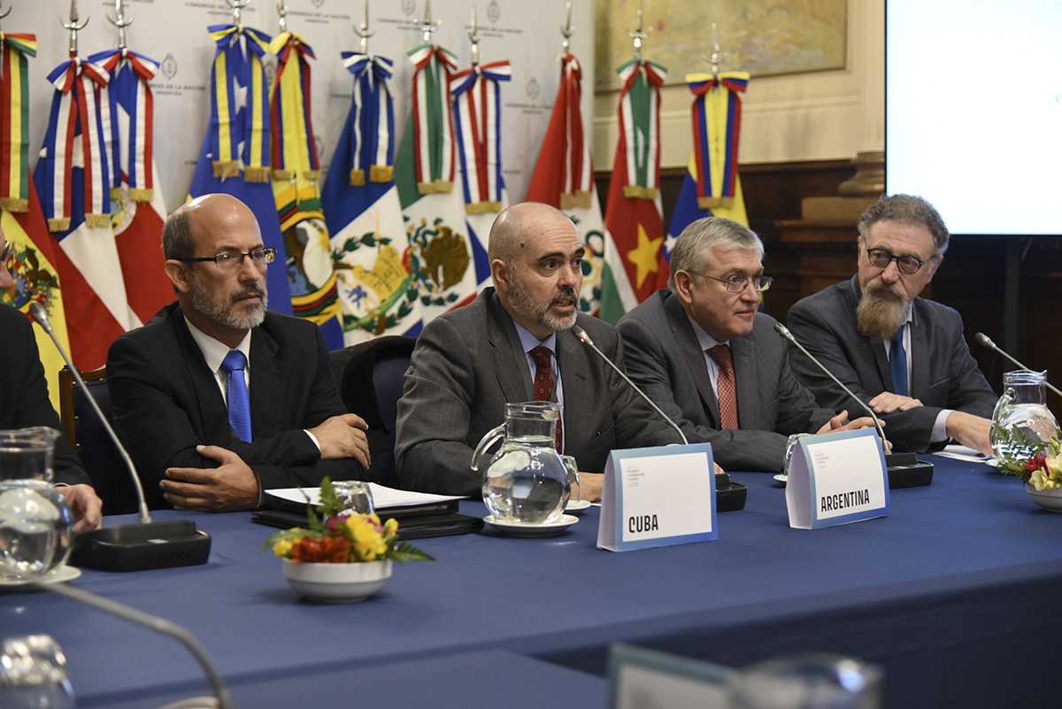 Concluyeron las Reuniones de Comisiones del Parlatino en el Congreso Concluyeron las Reuniones de Comisiones del Parlatino en el Congreso