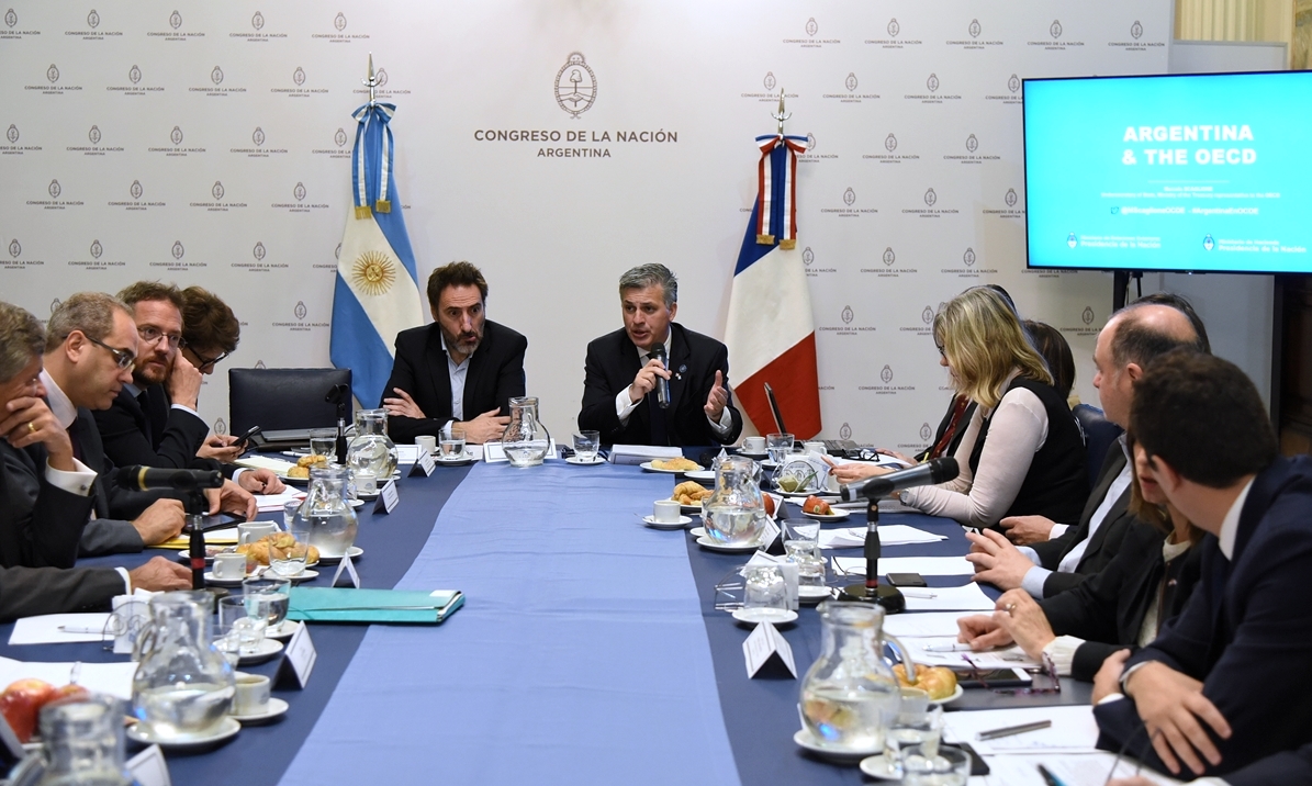Se realizó un encuentro parlamentario para reforzar el vínculo bilateral entre Argentina y Francia