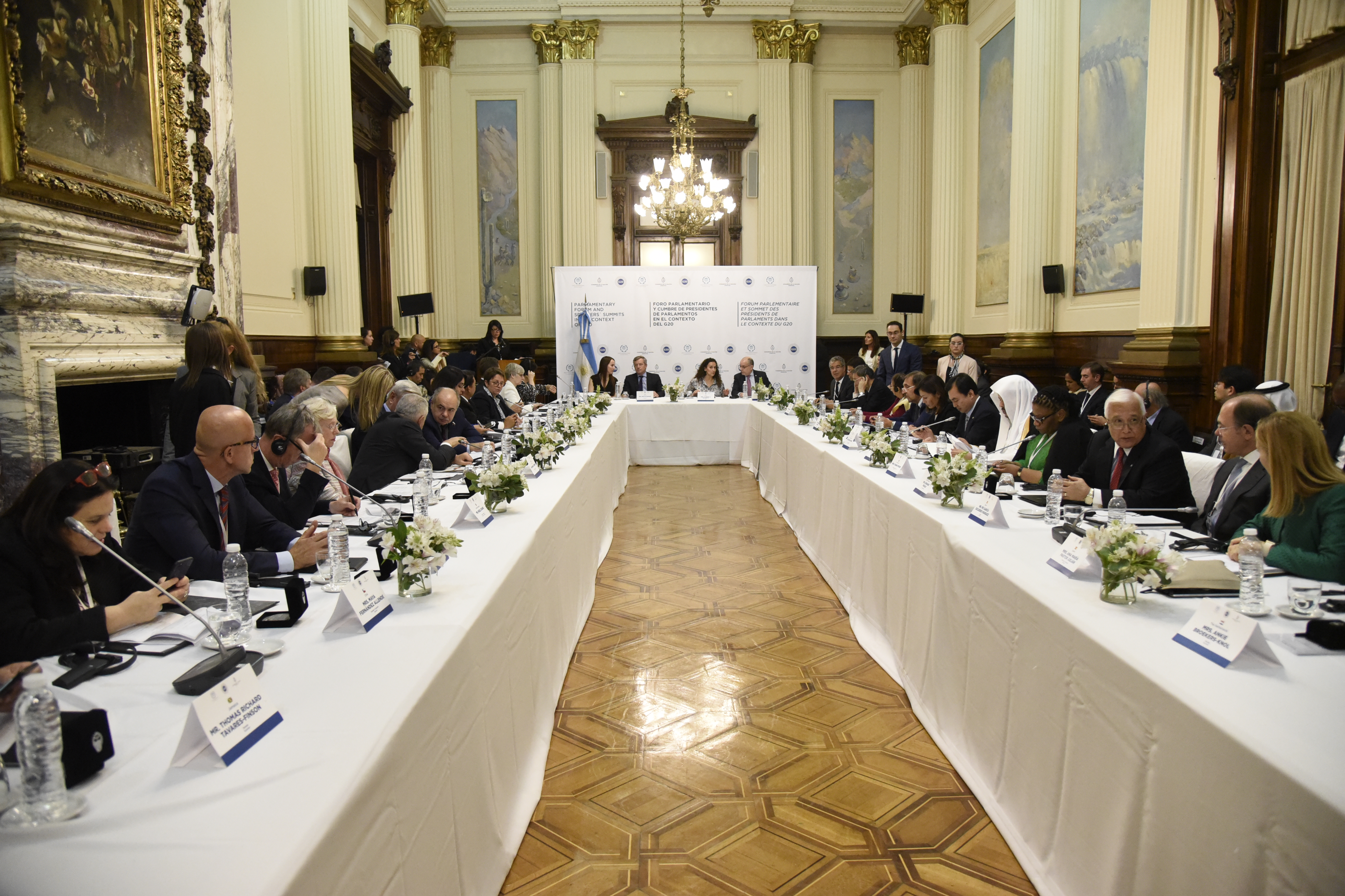 Logran consensos en la Cumbre de Presidentes de Parlamentos en la H. Cámara de Diputados de la Nación