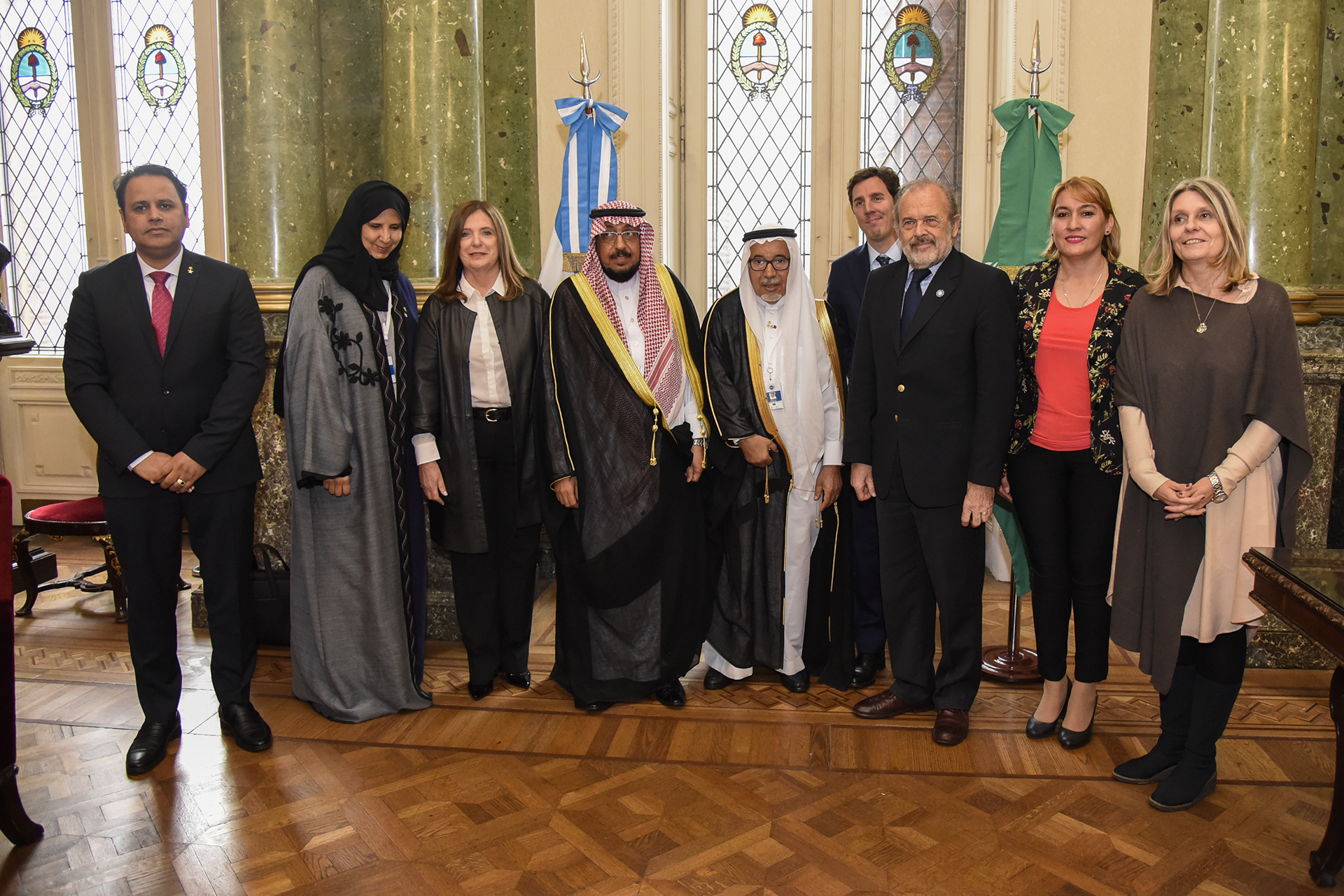 Legisladores árabes se reunieron con sus pares argentinos Legisladores árabes se reunieron con sus pares argentinos