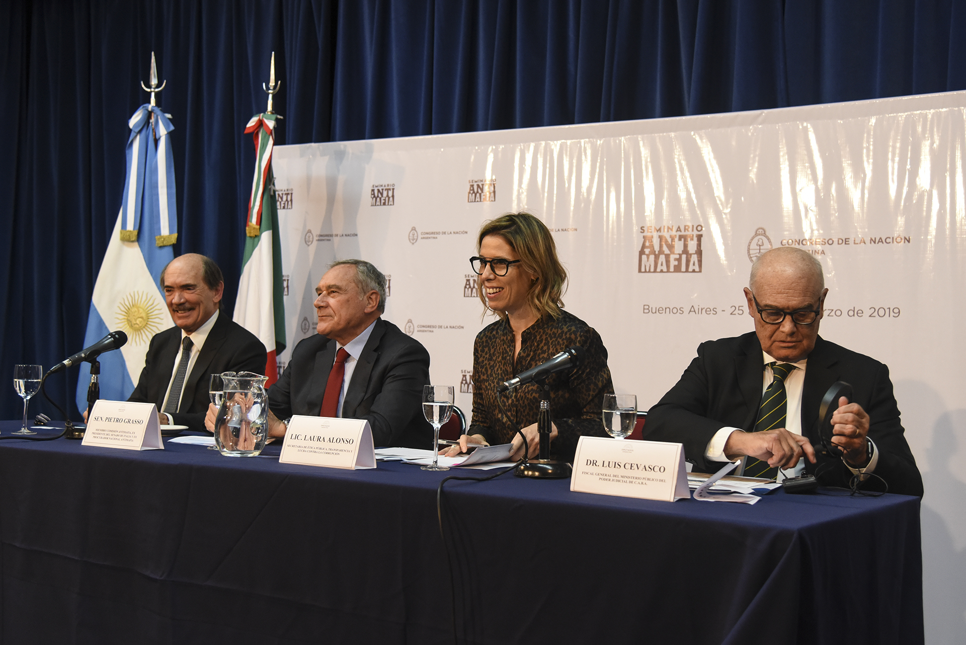 Seminario Ítalo-Argentina: Bullrich y Alonso disertaron sobre crimen organizado Seminario Ítalo-Argentina: Bullrich y Alonso disertaron sobre crimen organizado