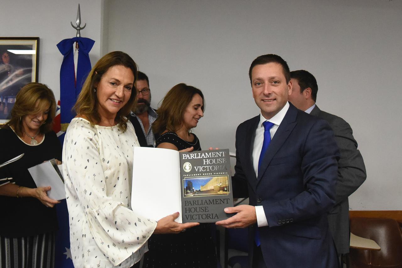 Una delegación de parlamentarios australianos visitaron la Honorable Cámara de Diputados de la Nación Una delegación de parlamentarios australianos visitaron la Honorable Cámara de Diputados de la Nación