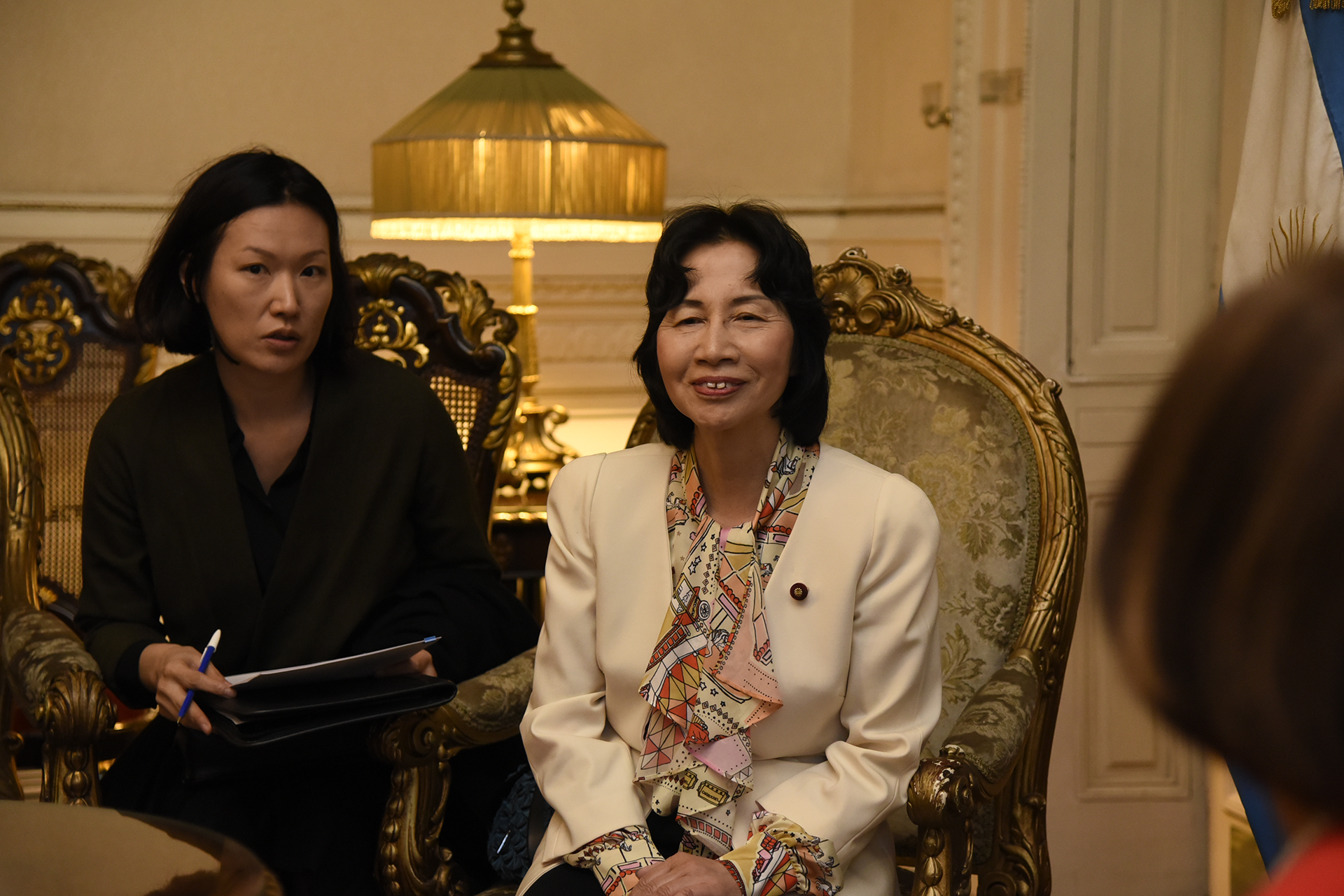 Visita de una legisladora japonesa a la H. Cámara de Diputados de la Nación Visita de una legisladora japonesa a la H. Cámara de Diputados de la Nación