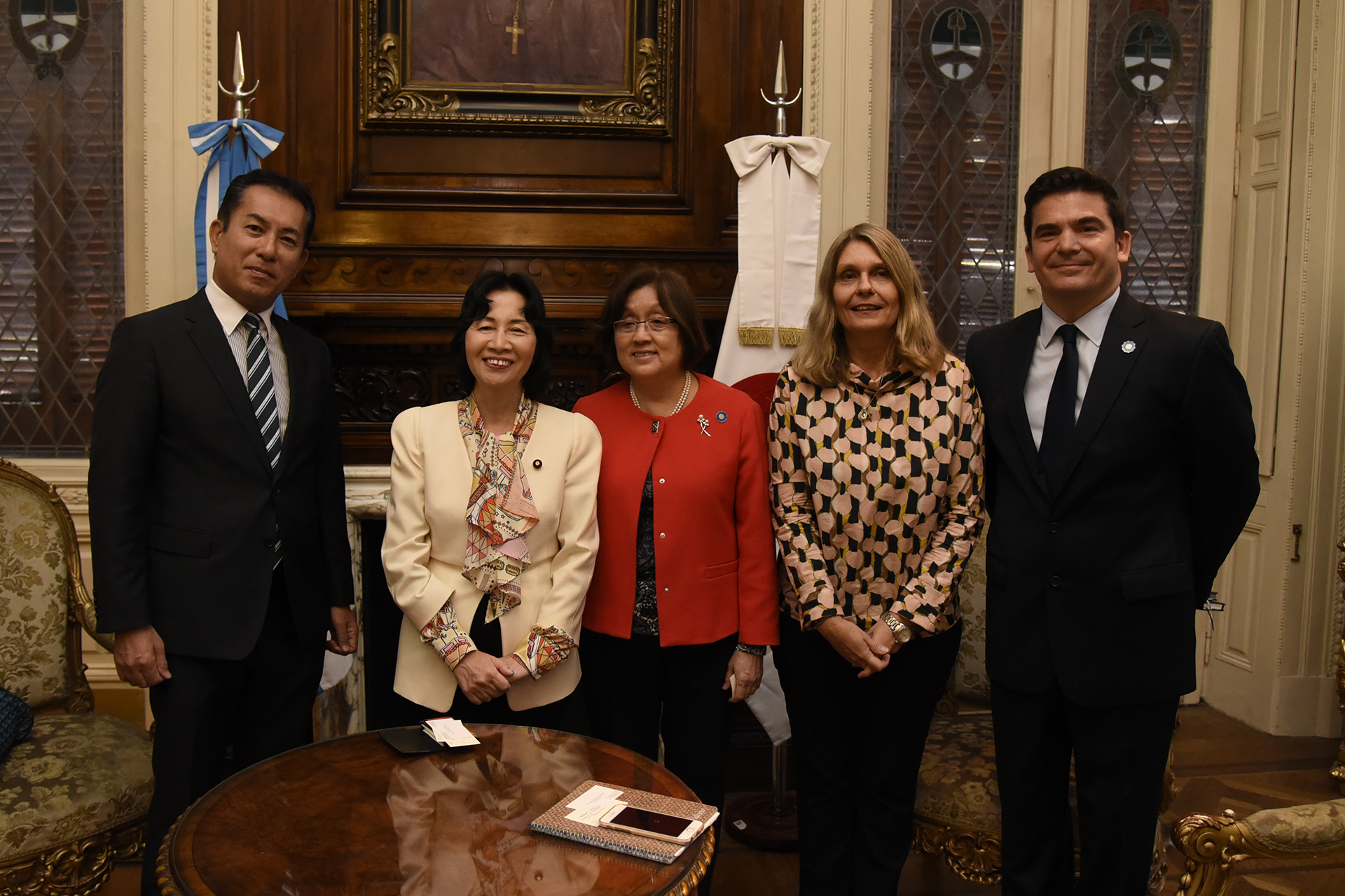 Visita de una legisladora japonesa a la H. Cámara de Diputados de la Nación Visita de una legisladora japonesa a la H. Cámara de Diputados de la Nación